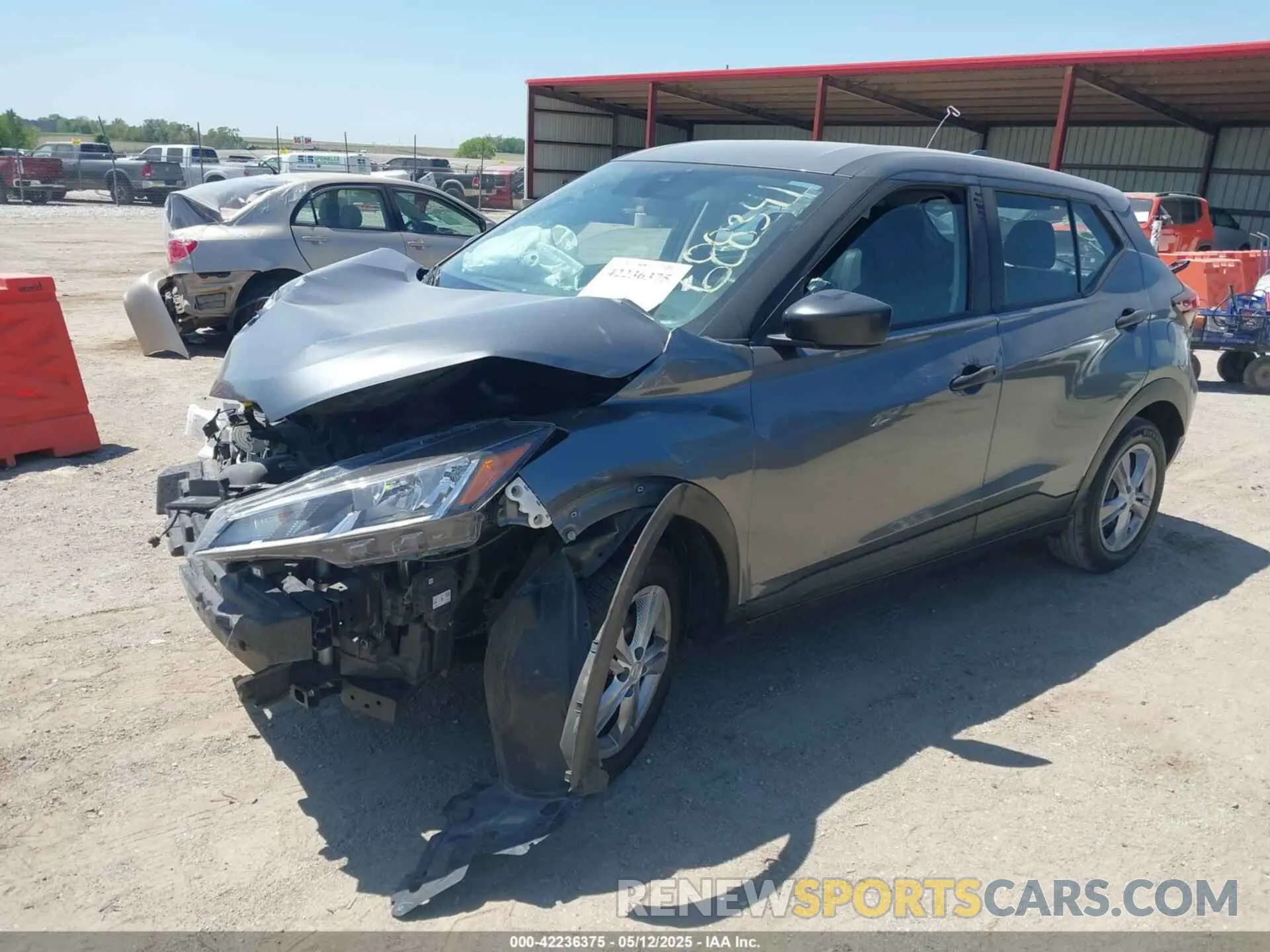 2 Фотография поврежденного автомобиля 3N1CP5BV9ML531000 NISSAN KICKS 2021