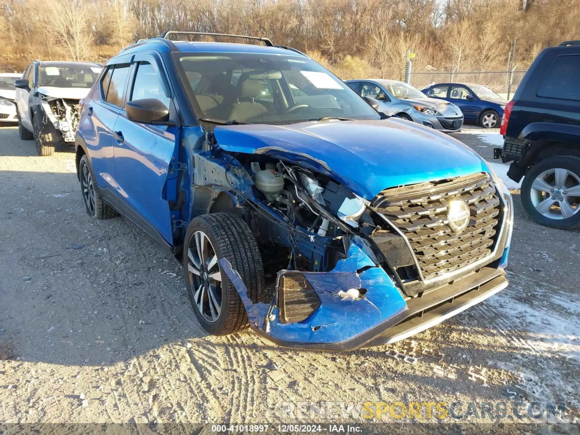 1 Photograph of a damaged car 3N1CP5BVXML566113 NISSAN KICKS 2021