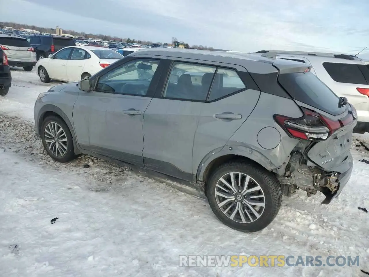 2 Photograph of a damaged car 3N1CP5CV0ML519901 NISSAN KICKS 2021