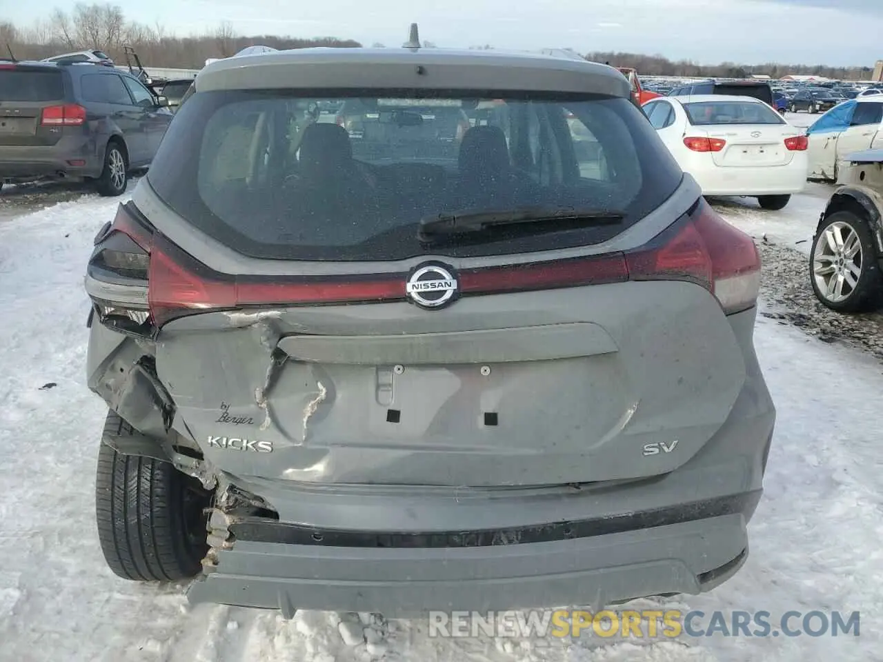 6 Photograph of a damaged car 3N1CP5CV0ML519901 NISSAN KICKS 2021