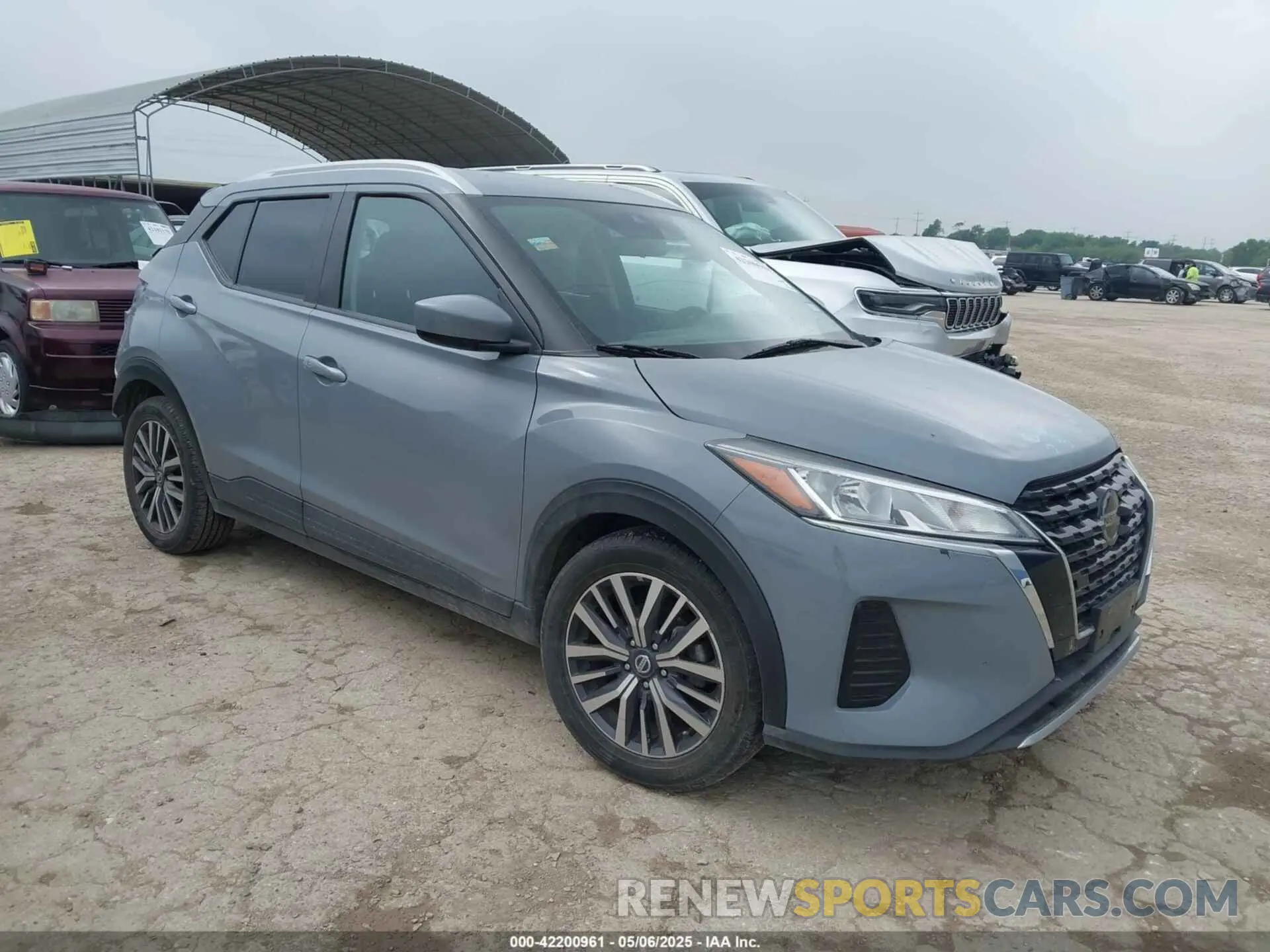 1 Photograph of a damaged car 3N1CP5CV0ML533037 NISSAN KICKS 2021