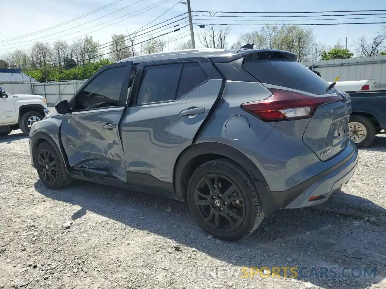 2 Photograph of a damaged car 3N1CP5CV0ML536813 NISSAN KICKS 2021