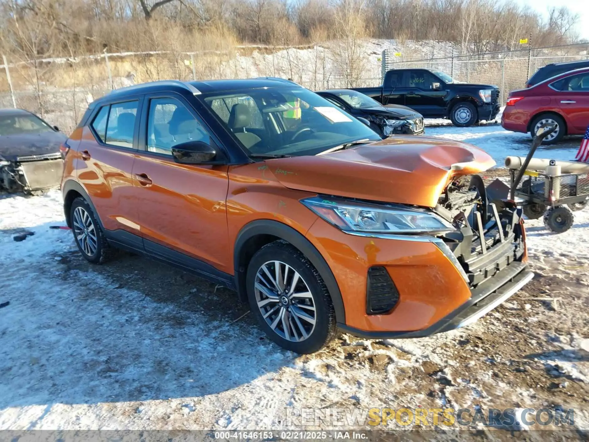 1 Фотография поврежденного автомобиля 3N1CP5CV0ML562926 NISSAN KICKS 2021