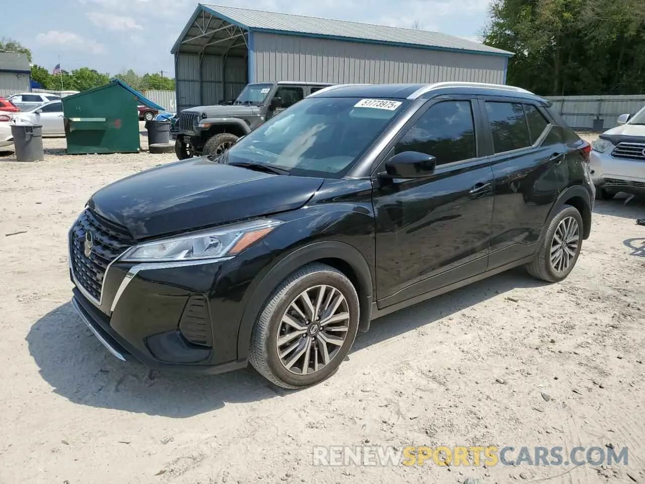 1 Photograph of a damaged car 3N1CP5CV3ML516958 NISSAN KICKS 2021