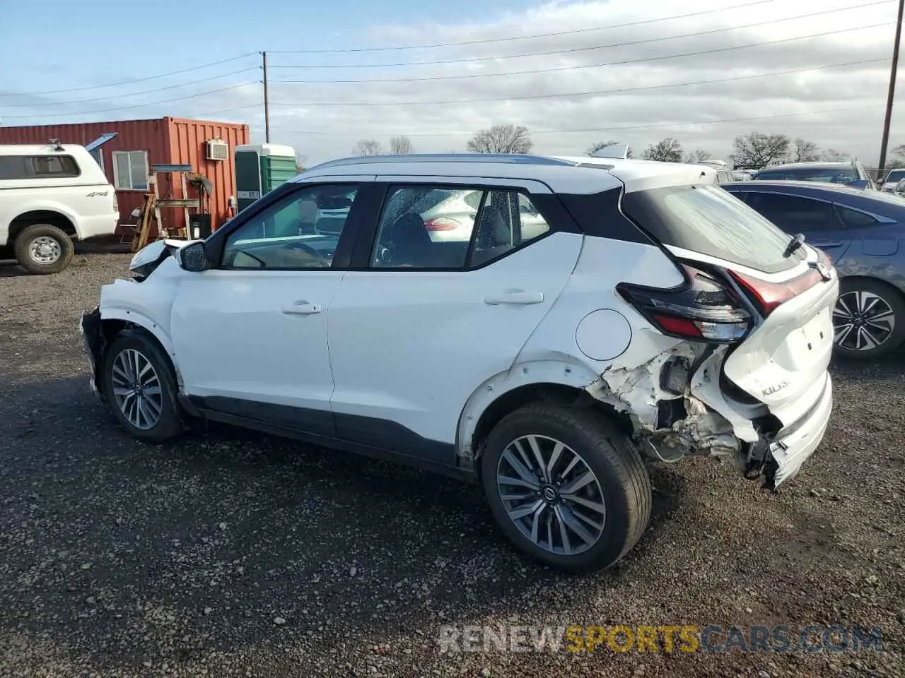 2 Photograph of a damaged car 3N1CP5CV3ML537468 NISSAN KICKS 2021