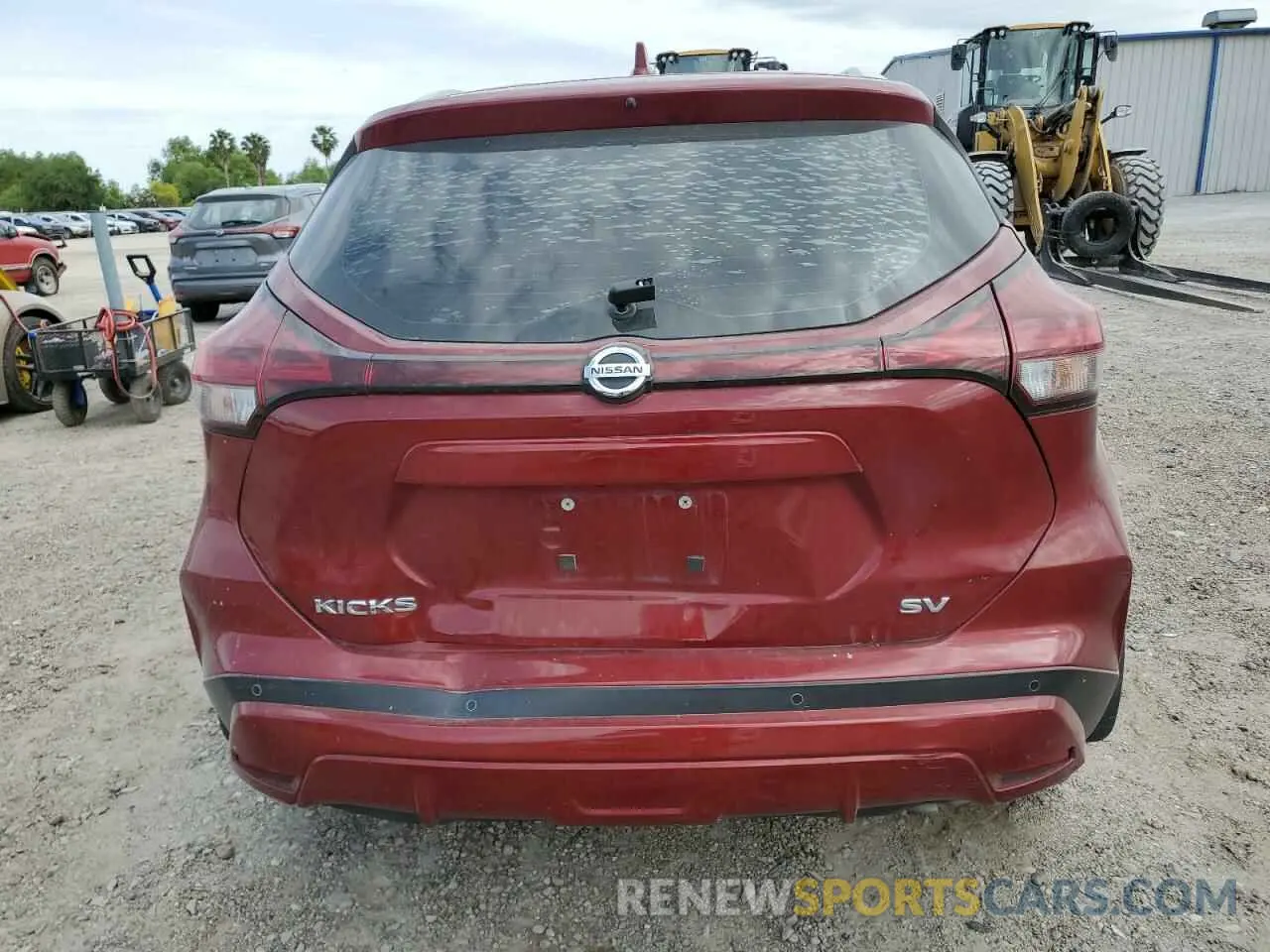 6 Photograph of a damaged car 3N1CP5CV4ML543652 NISSAN KICKS 2021