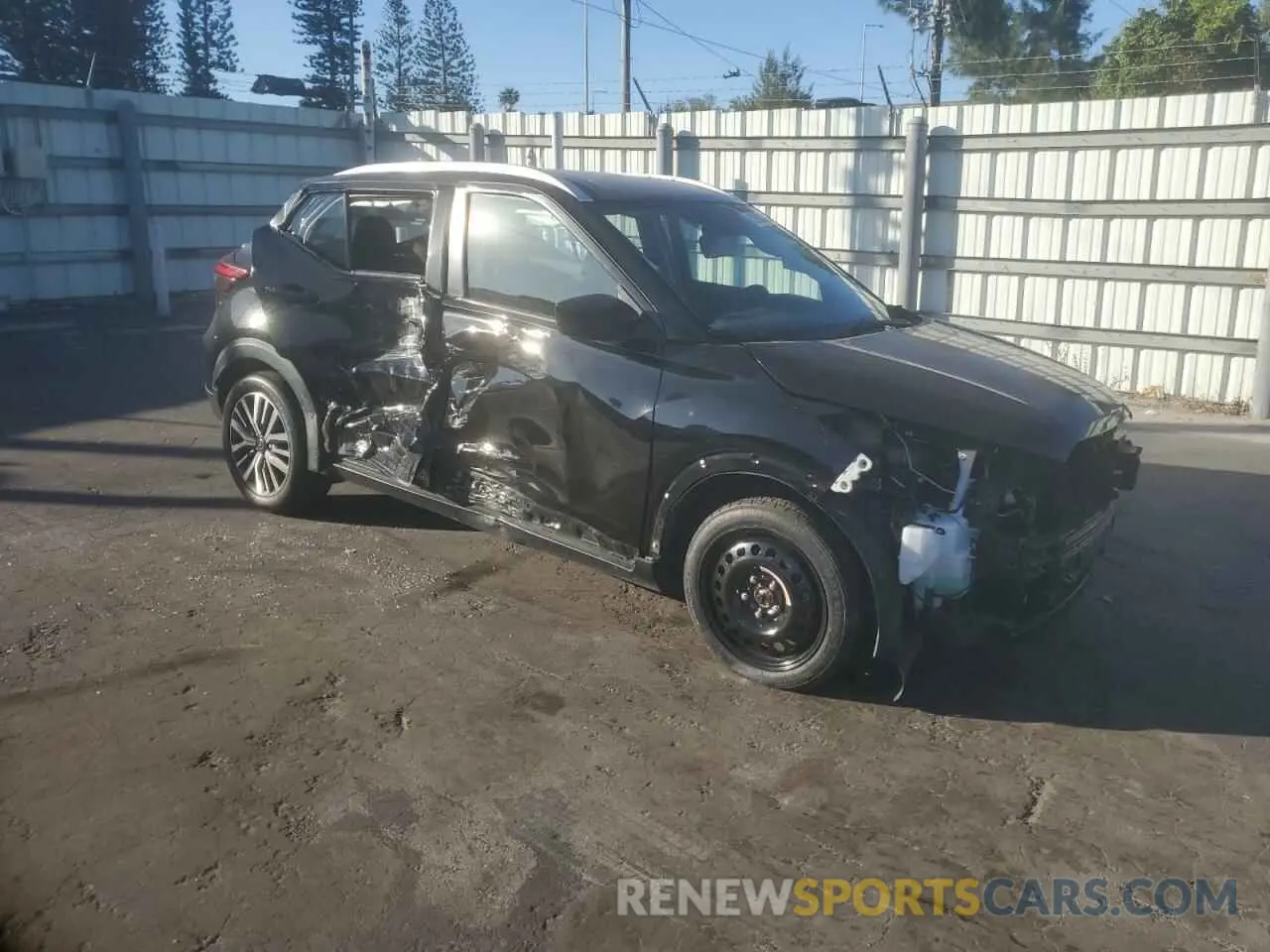 4 Photograph of a damaged car 3N1CP5CV5ML468606 NISSAN KICKS 2021