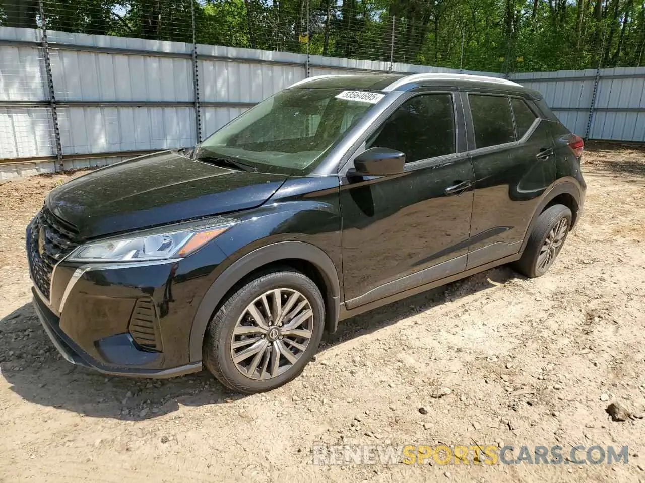 1 Photograph of a damaged car 3N1CP5CV5ML492629 NISSAN KICKS 2021