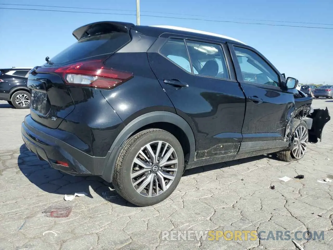 3 Photograph of a damaged car 3N1CP5CV5ML501734 NISSAN KICKS 2021