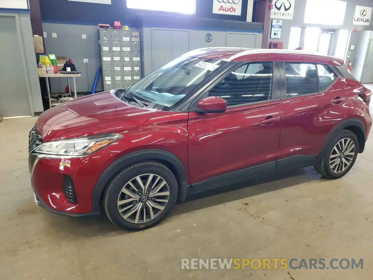 1 Photograph of a damaged car 3N1CP5CV8ML475078 NISSAN KICKS 2021