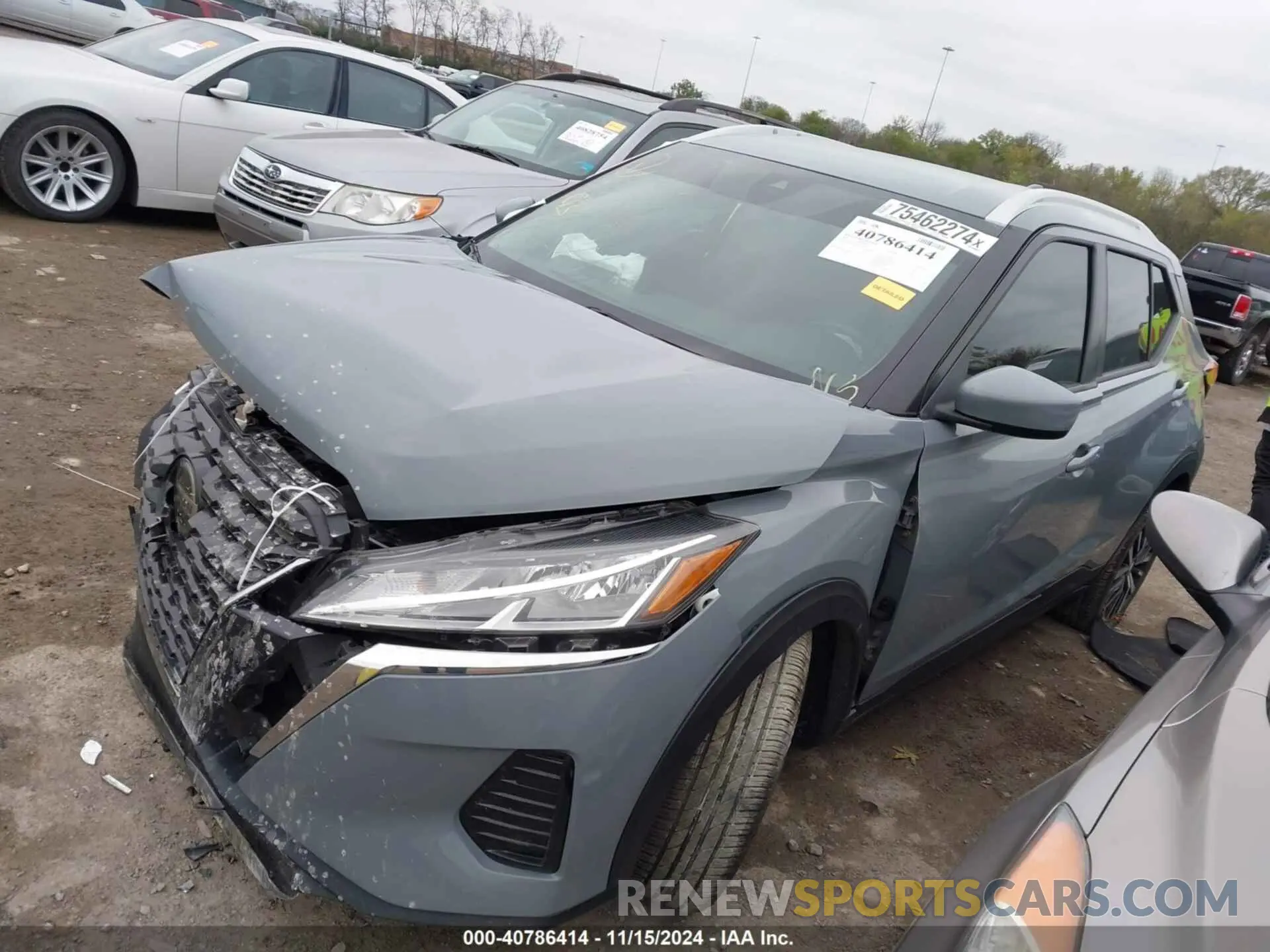 2 Photograph of a damaged car 3N1CP5CV9ML473162 NISSAN KICKS 2021