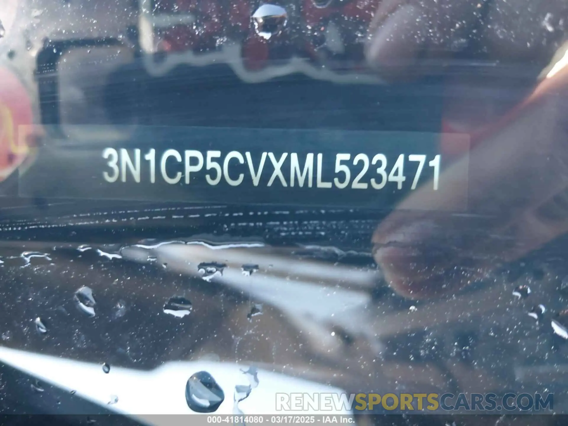 9 Фотография поврежденного автомобиля 3N1CP5CVXML523471 NISSAN KICKS 2021