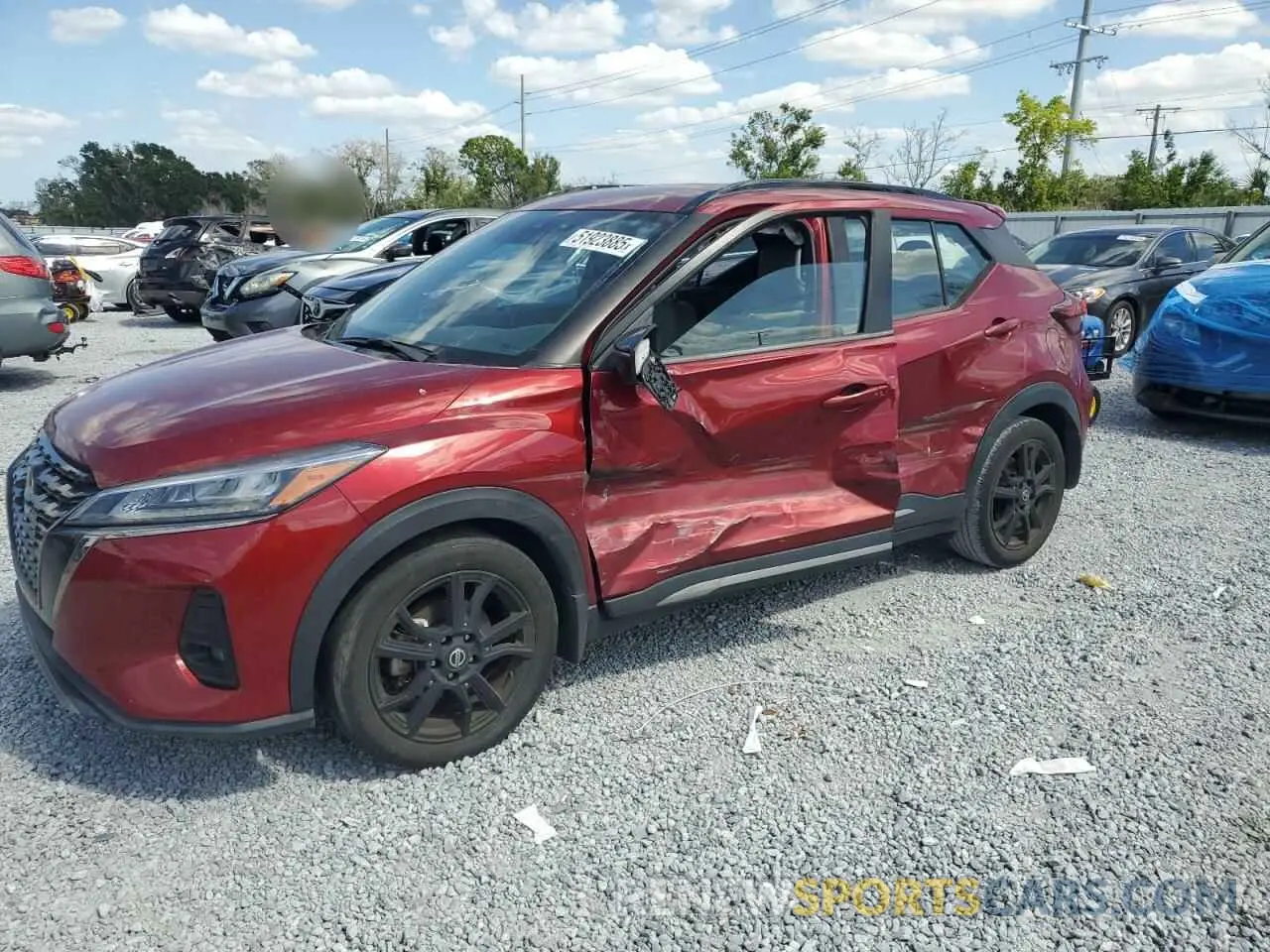 1 Photograph of a damaged car 3N1CP5DV4ML531564 NISSAN KICKS 2021