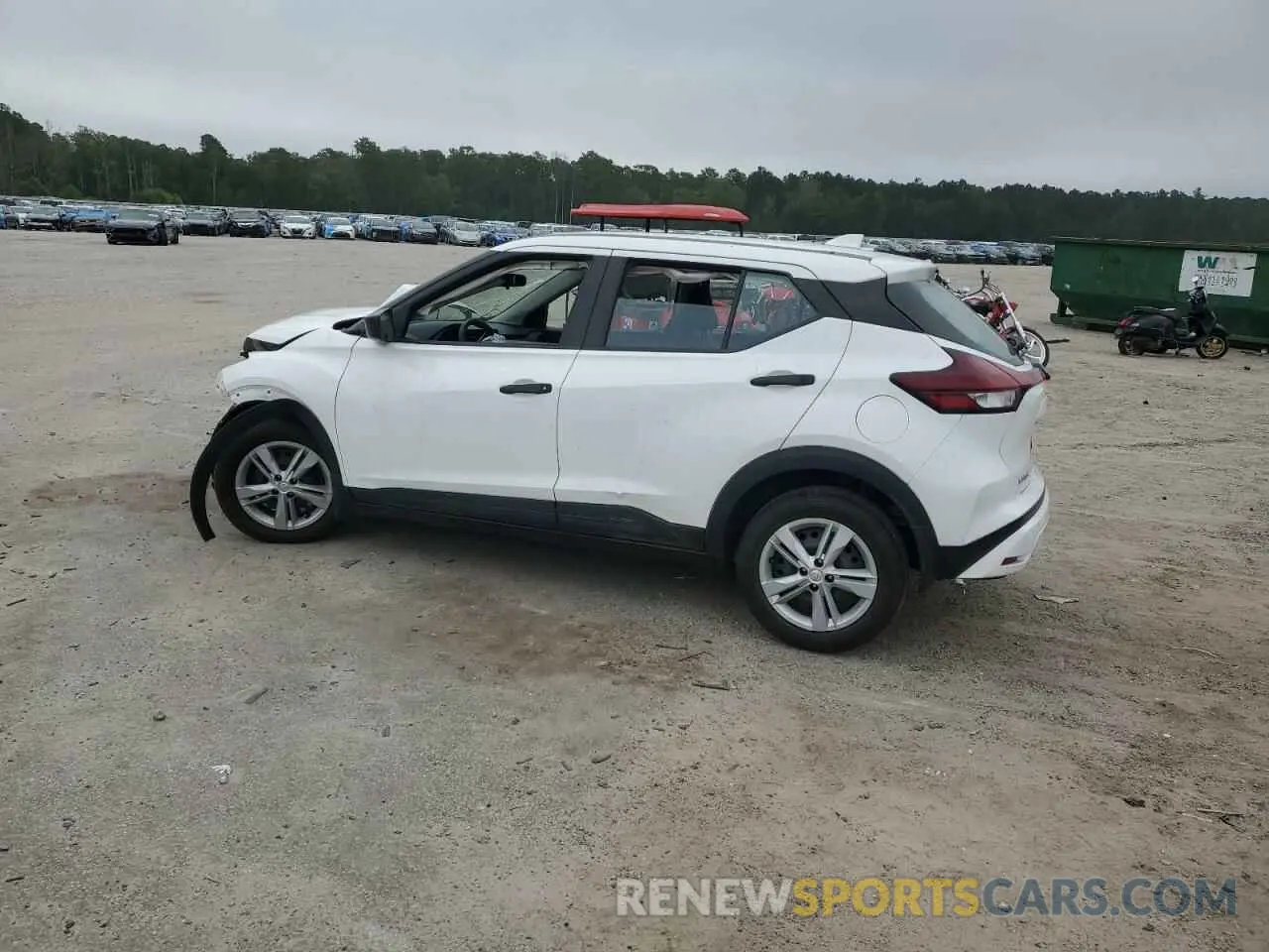 2 Photograph of a damaged car 3N1CP5BV2NL503153 NISSAN KICKS 2022