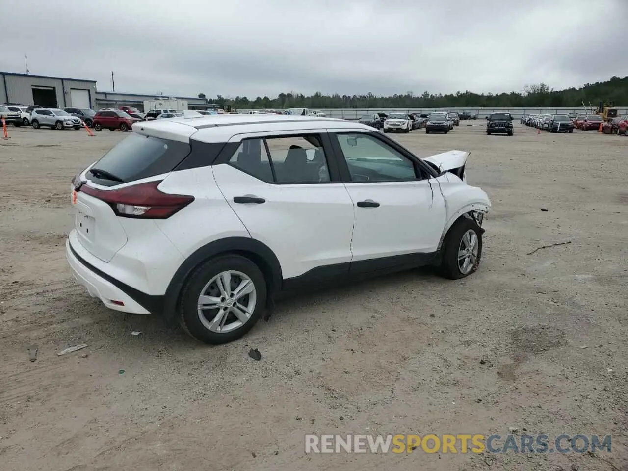 3 Photograph of a damaged car 3N1CP5BV2NL503153 NISSAN KICKS 2022