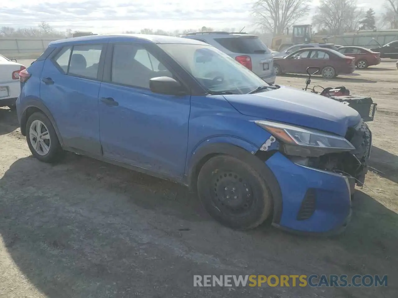 4 Photograph of a damaged car 3N1CP5BV3NL485830 NISSAN KICKS 2022