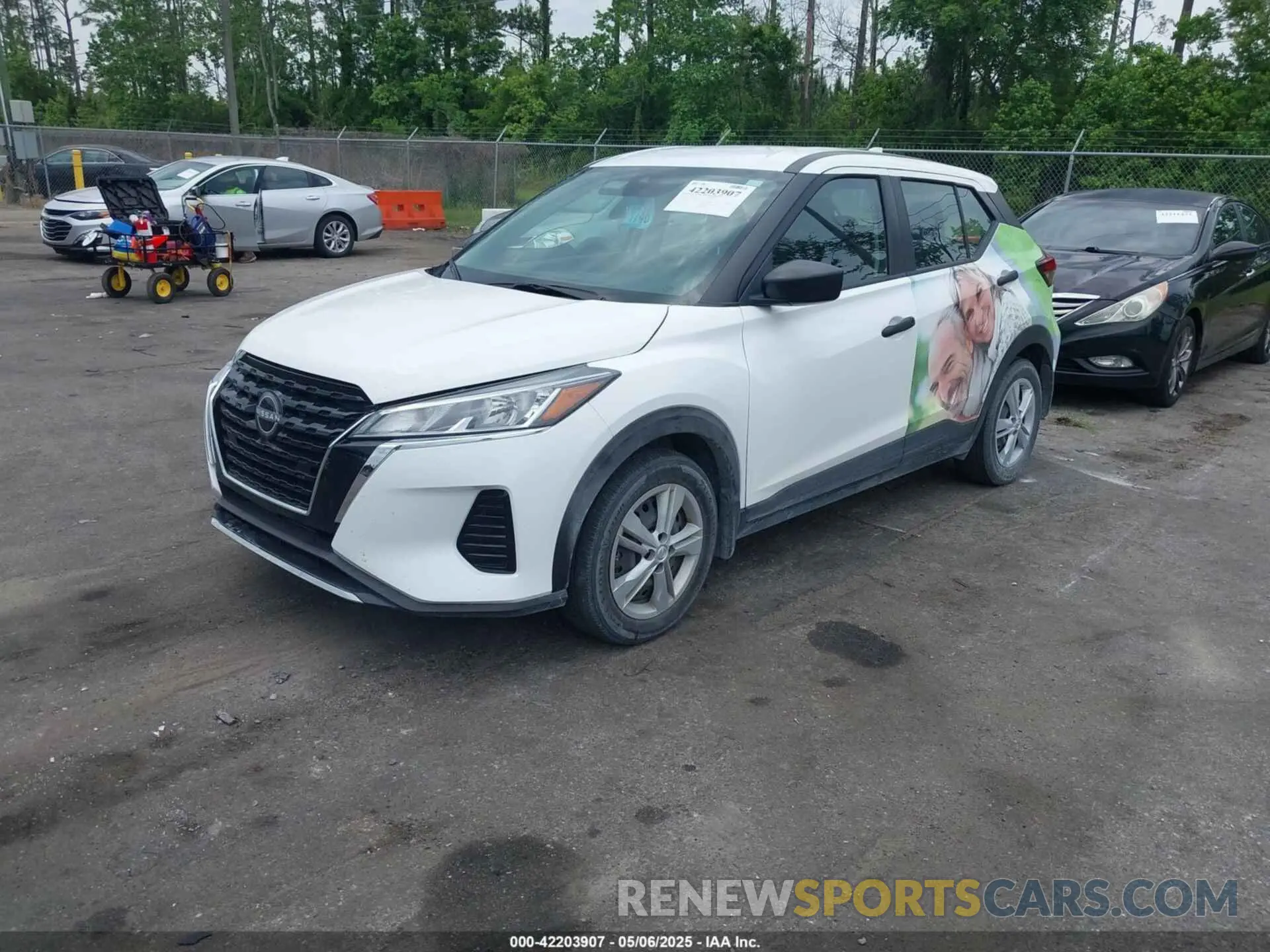 2 Фотография поврежденного автомобиля 3N1CP5BV3NL503498 NISSAN KICKS 2022