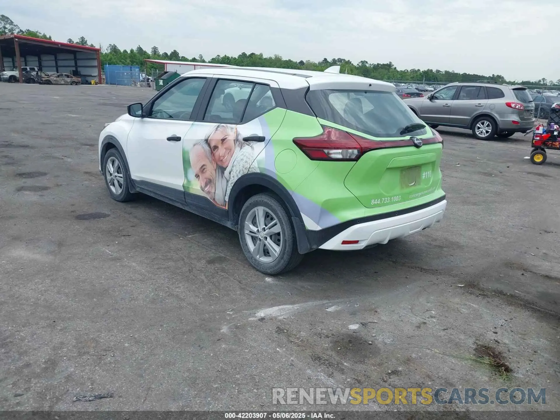 3 Фотография поврежденного автомобиля 3N1CP5BV3NL503498 NISSAN KICKS 2022
