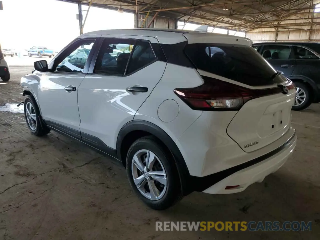 2 Photograph of a damaged car 3N1CP5BV4NL494942 NISSAN KICKS 2022