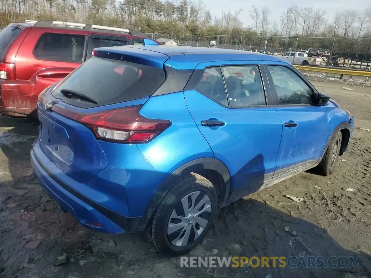 3 Photograph of a damaged car 3N1CP5BV5NL510033 NISSAN KICKS 2022