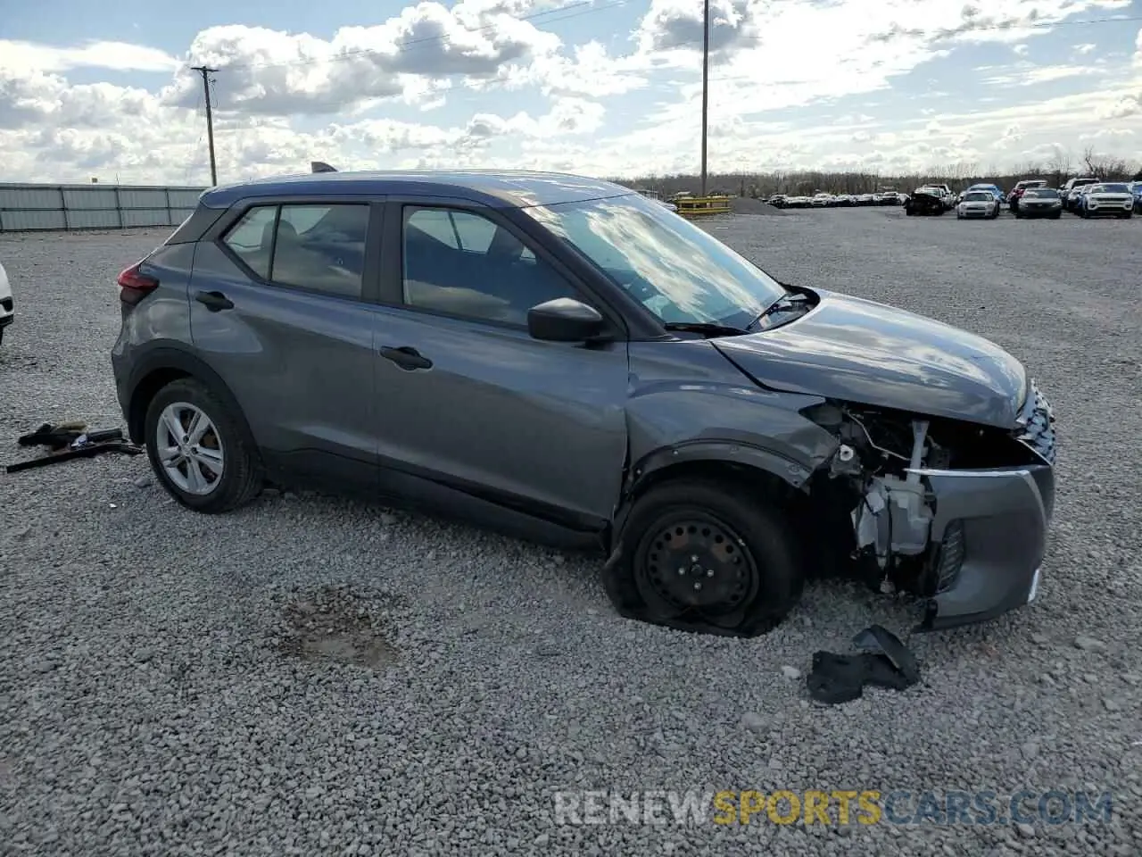 4 Photograph of a damaged car 3N1CP5BV6NL493761 NISSAN KICKS 2022