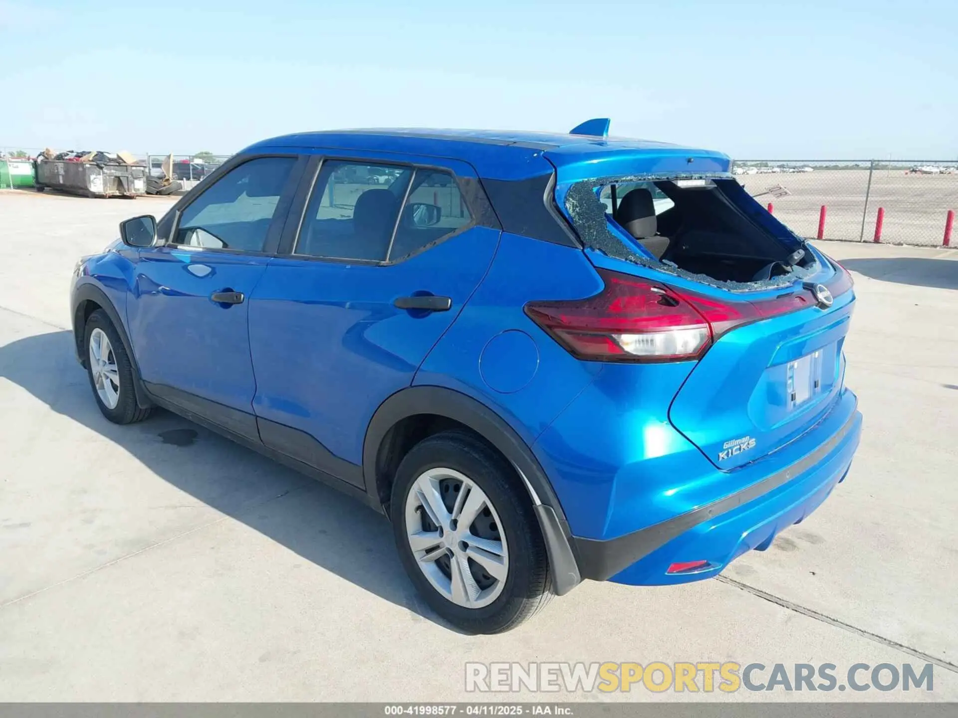 3 Фотография поврежденного автомобиля 3N1CP5BV7NL495440 NISSAN KICKS 2022
