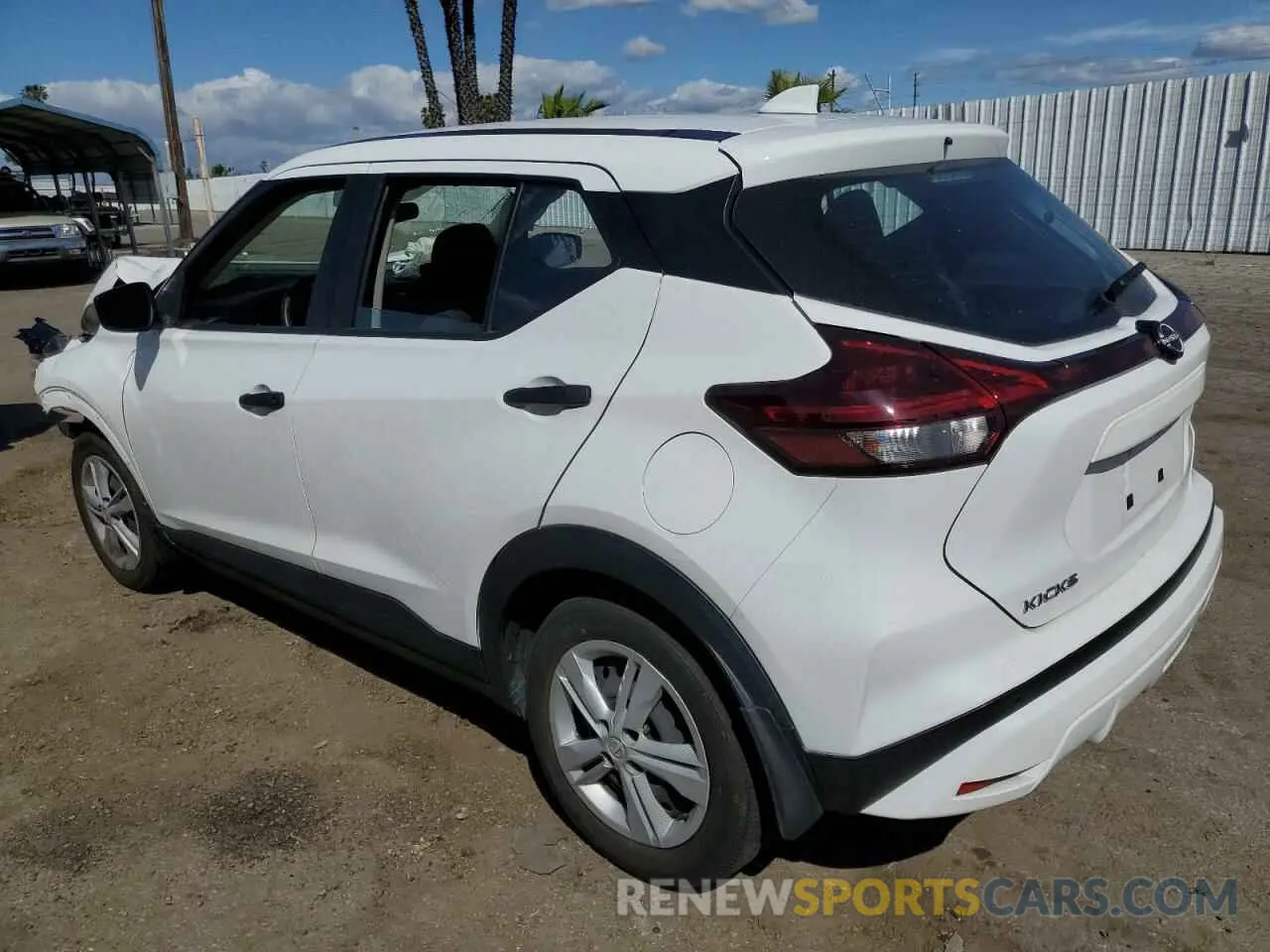 2 Photograph of a damaged car 3N1CP5BV8NL477299 NISSAN KICKS 2022