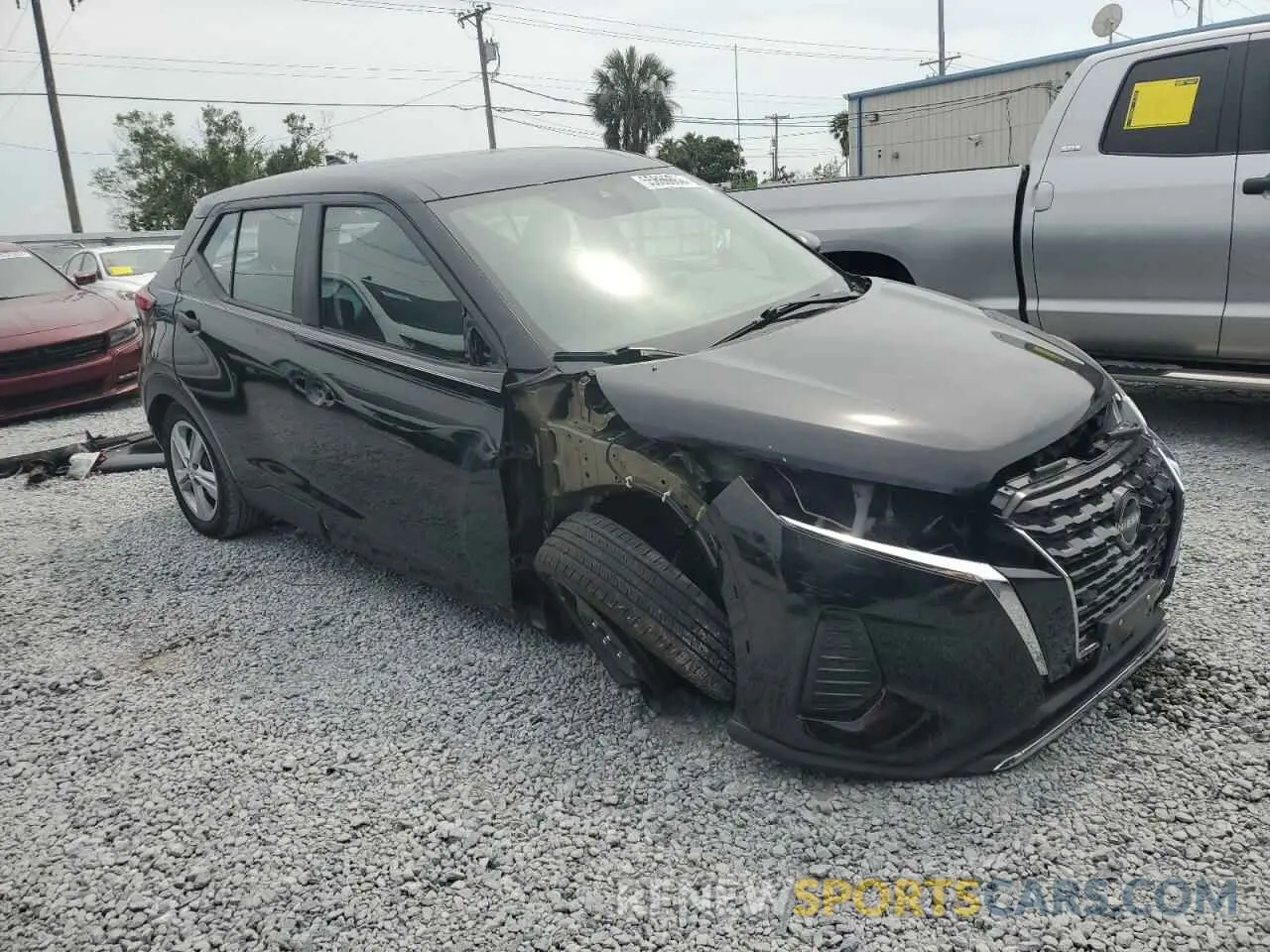 4 Фотография поврежденного автомобиля 3N1CP5BV8NL522161 NISSAN KICKS 2022