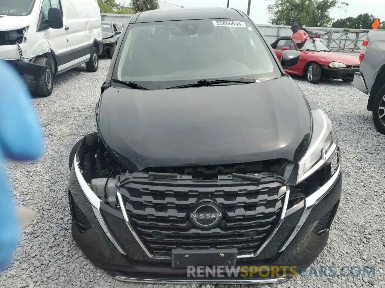 5 Фотография поврежденного автомобиля 3N1CP5BV8NL522161 NISSAN KICKS 2022
