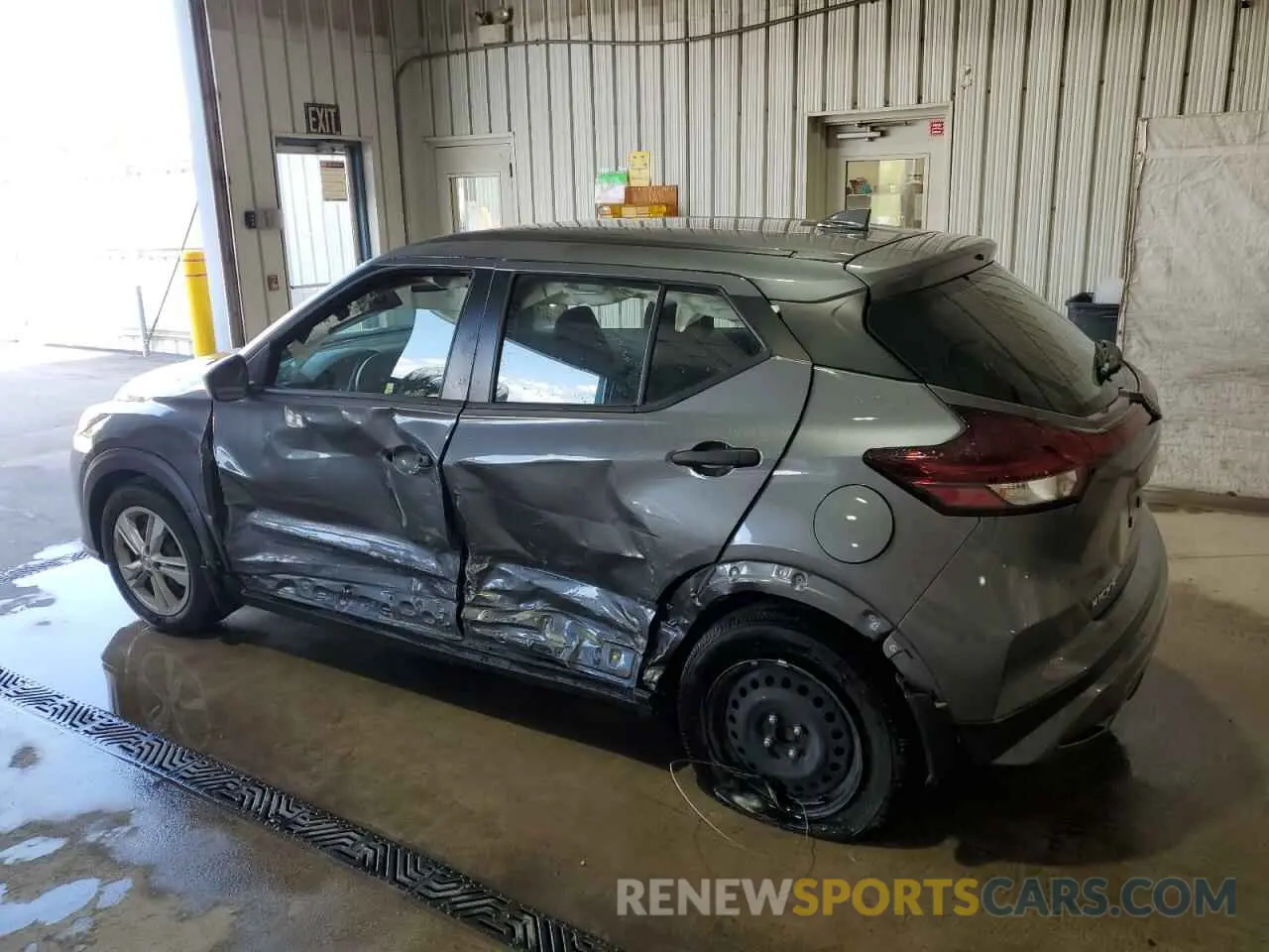 2 Photograph of a damaged car 3N1CP5BVXNL493178 NISSAN KICKS 2022