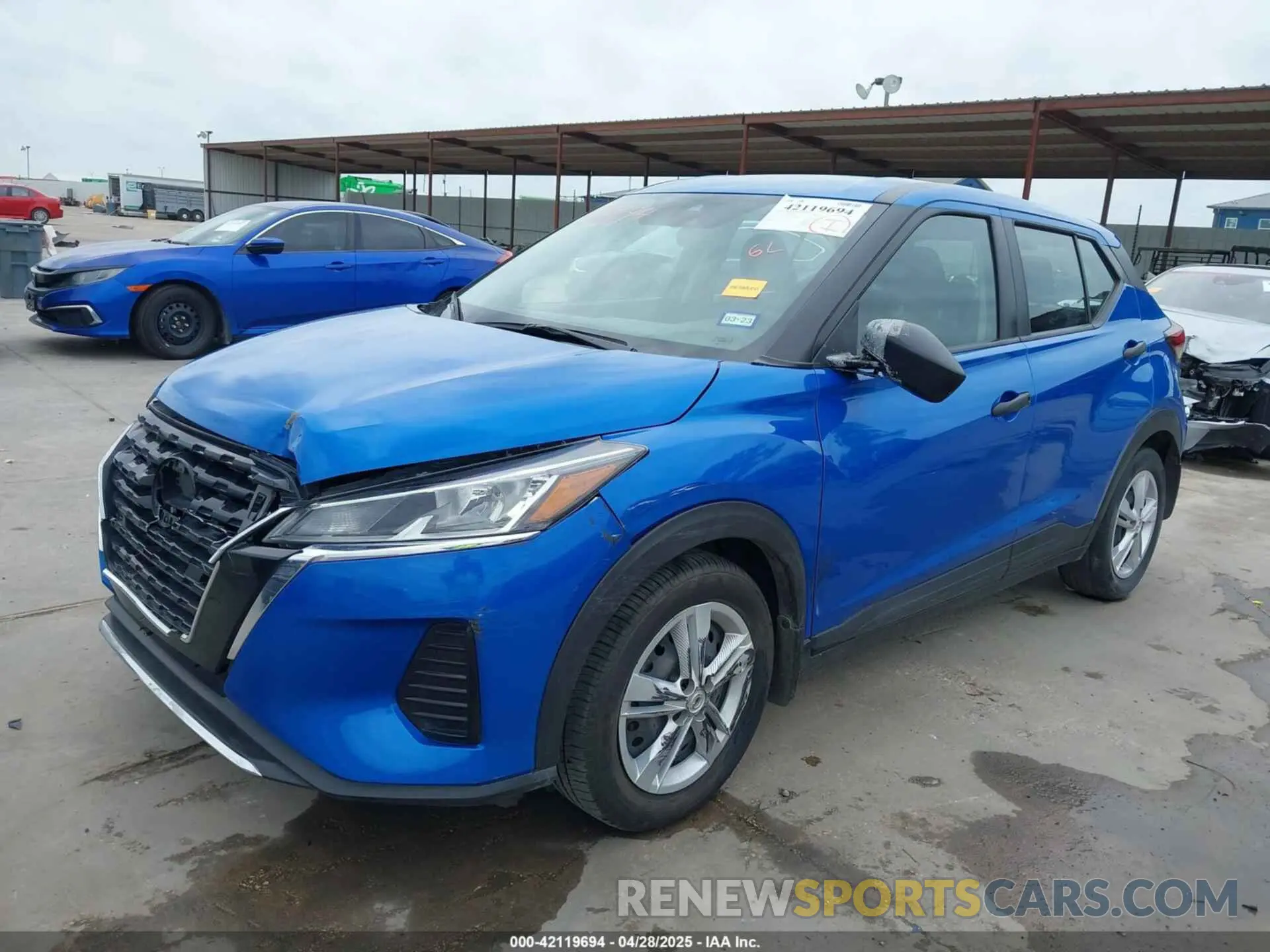 2 Photograph of a damaged car 3N1CP5BVXNL498249 NISSAN KICKS 2022