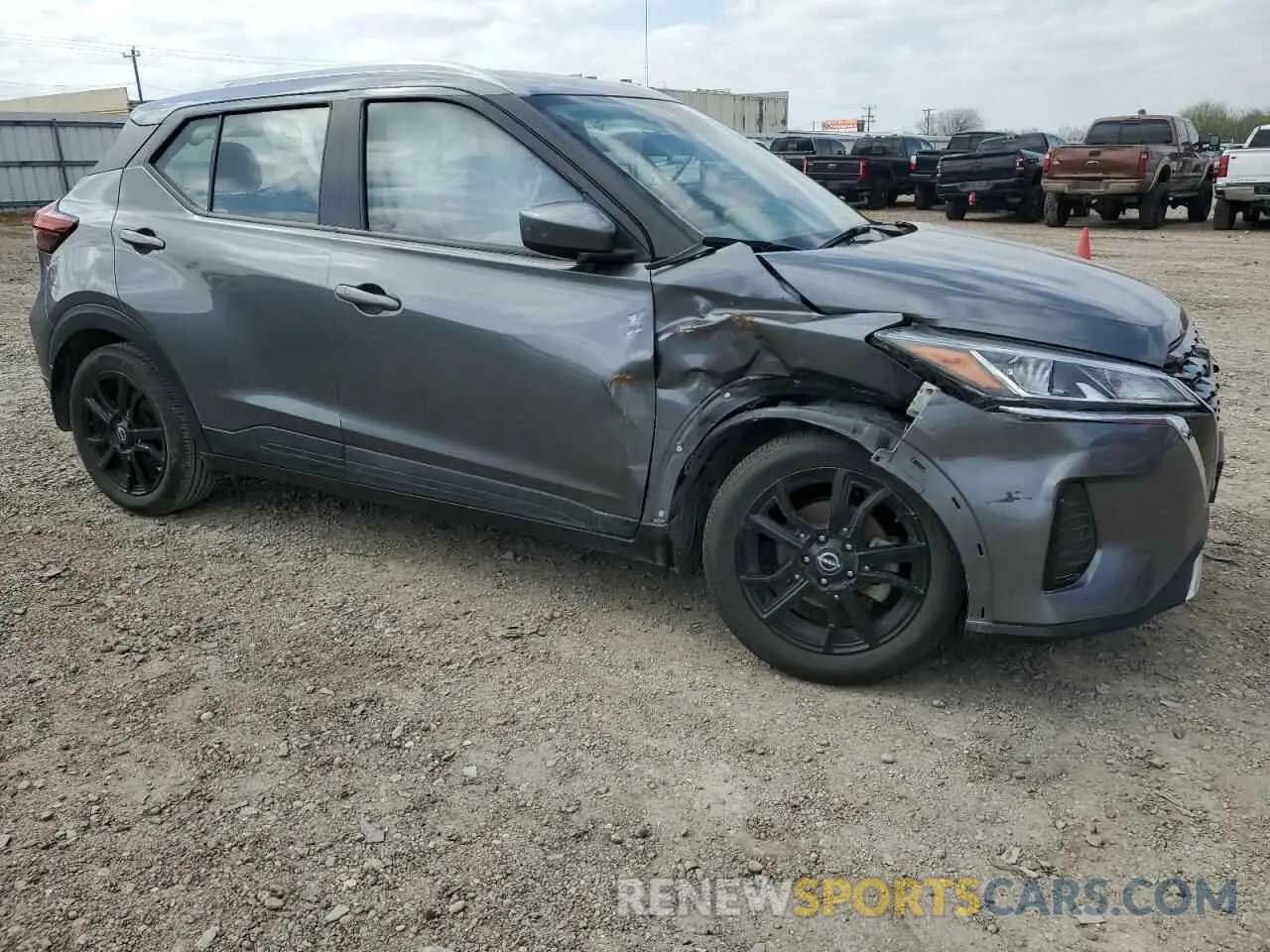 4 Фотография поврежденного автомобиля 3N1CP5CV0NL481216 NISSAN KICKS 2022