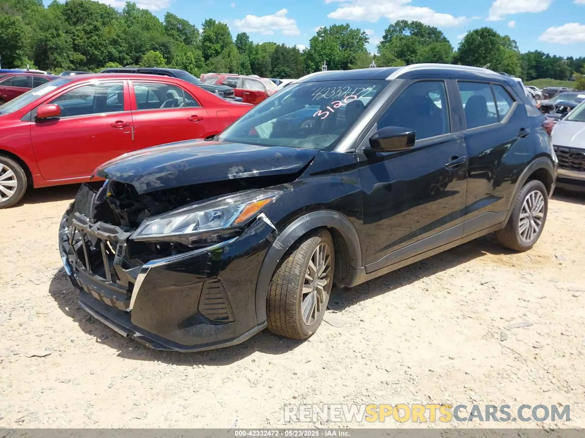 2 Photograph of a damaged car 3N1CP5CV1NL523120 NISSAN KICKS 2022