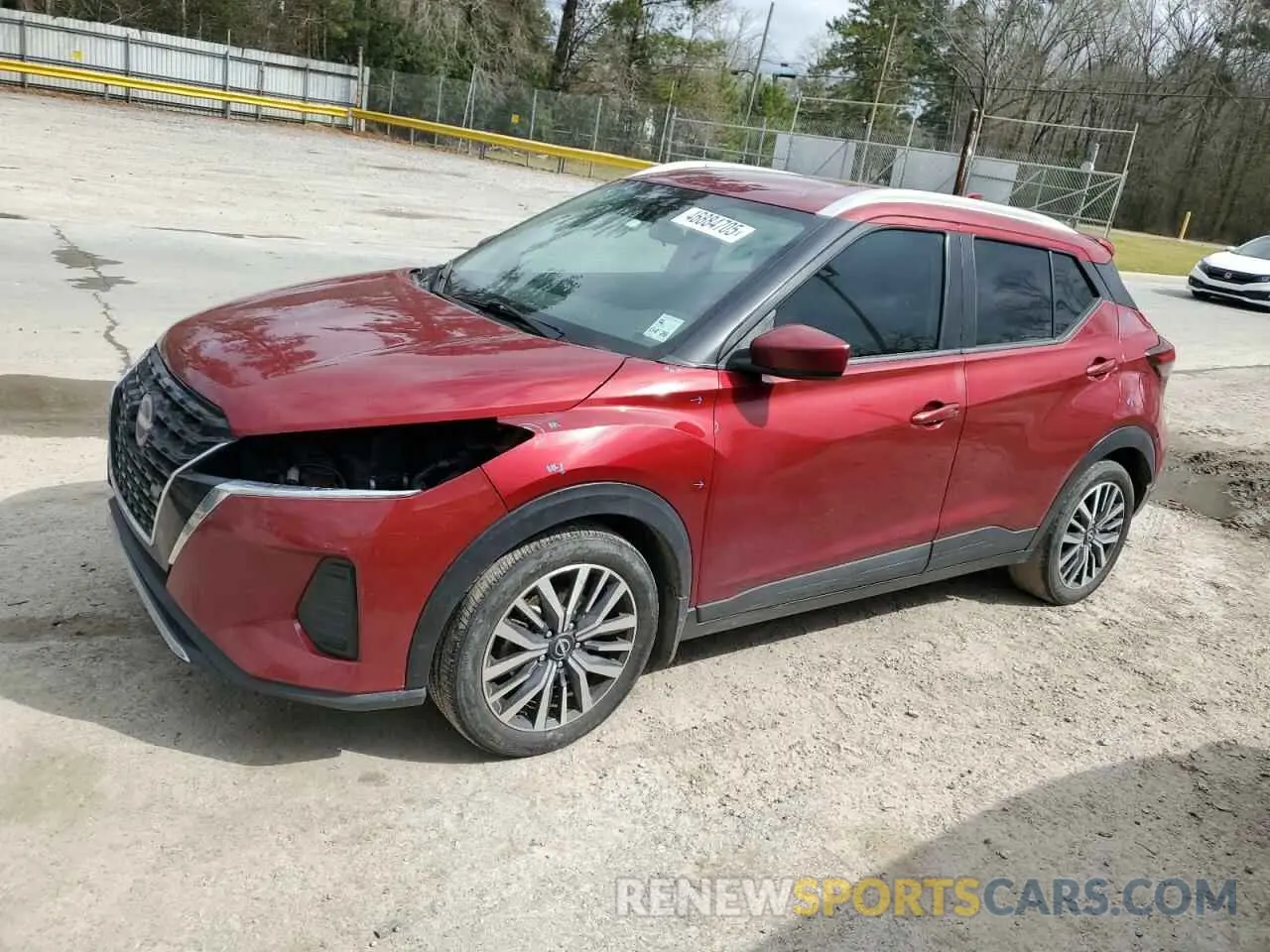 1 Photograph of a damaged car 3N1CP5CV6NL485691 NISSAN KICKS 2022