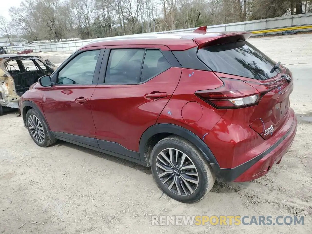 2 Photograph of a damaged car 3N1CP5CV6NL485691 NISSAN KICKS 2022
