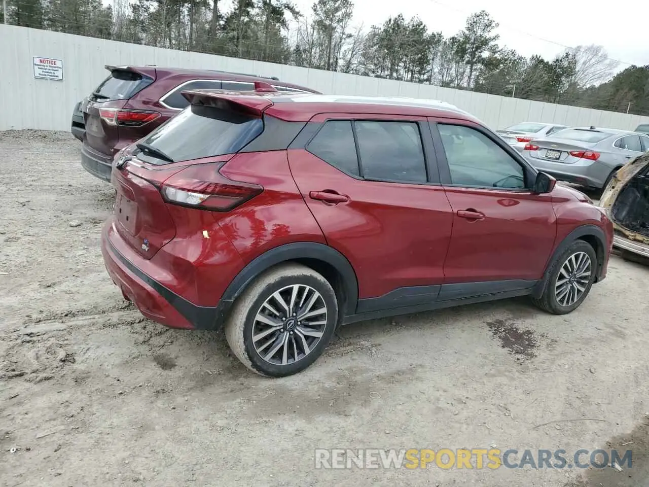 3 Photograph of a damaged car 3N1CP5CV6NL485691 NISSAN KICKS 2022