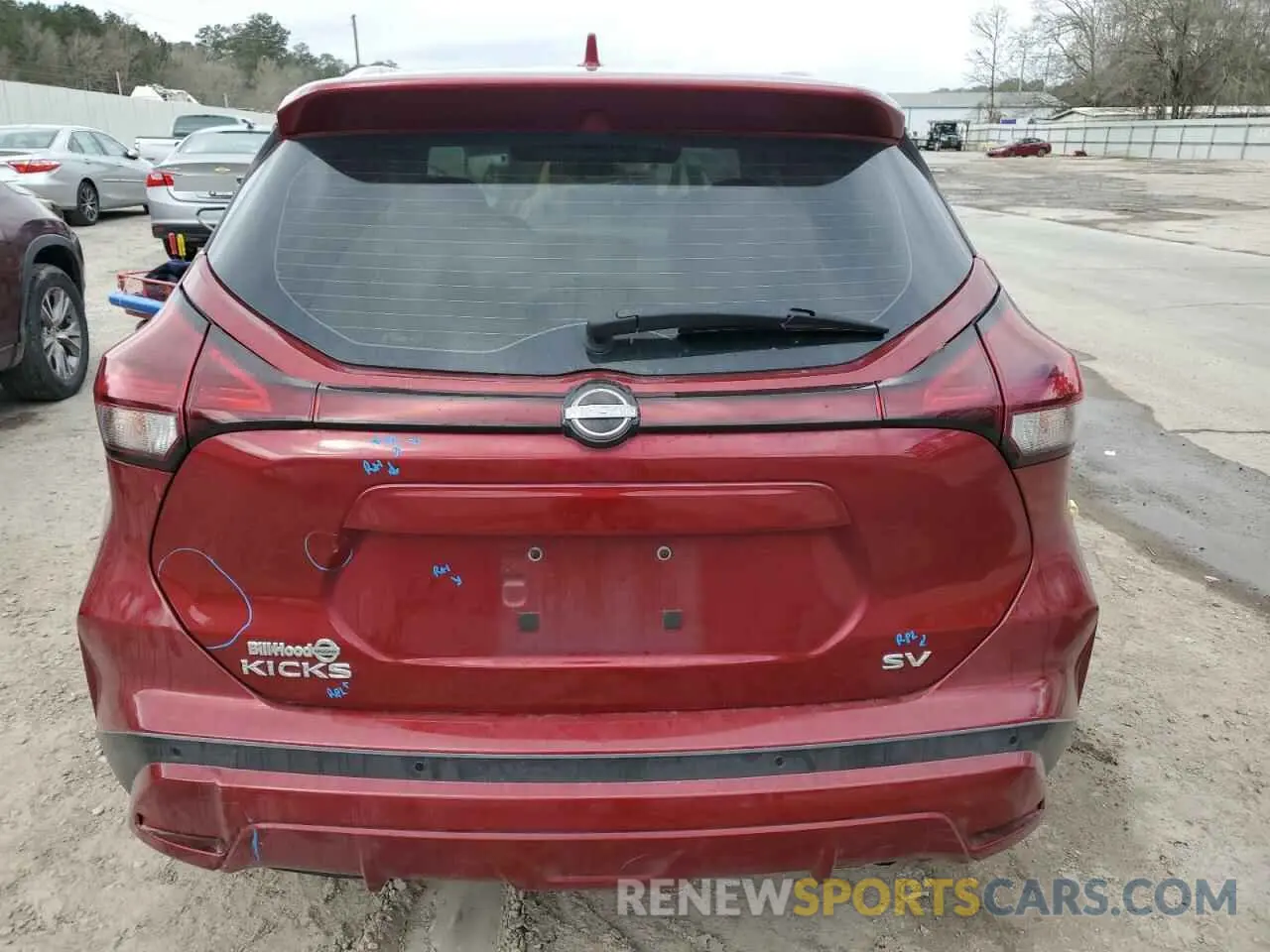 6 Photograph of a damaged car 3N1CP5CV6NL485691 NISSAN KICKS 2022