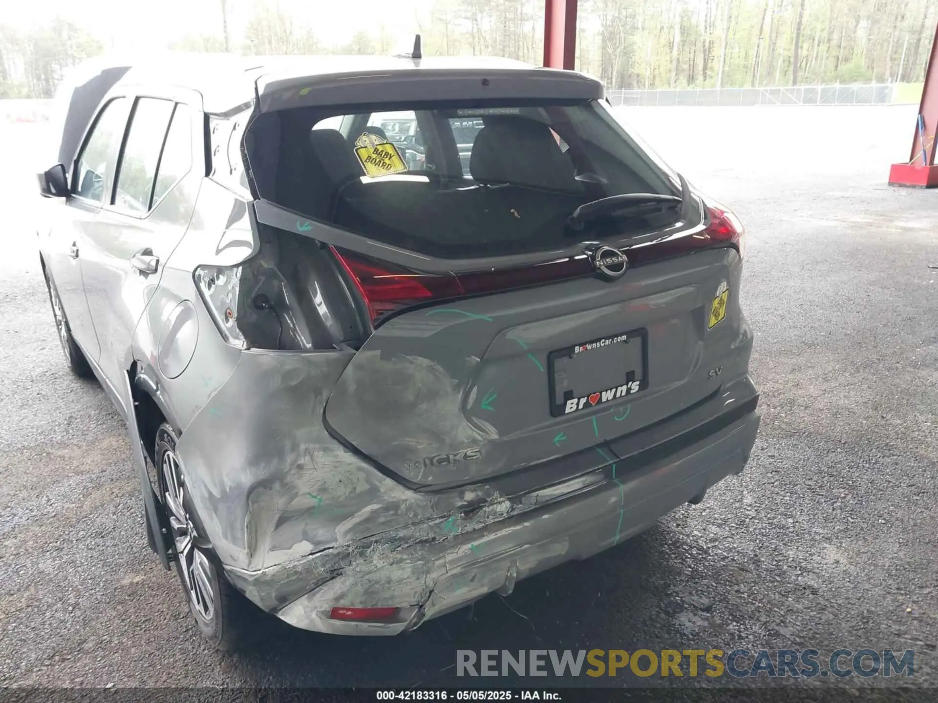 6 Photograph of a damaged car 3N1CP5CV7NL477969 NISSAN KICKS 2022
