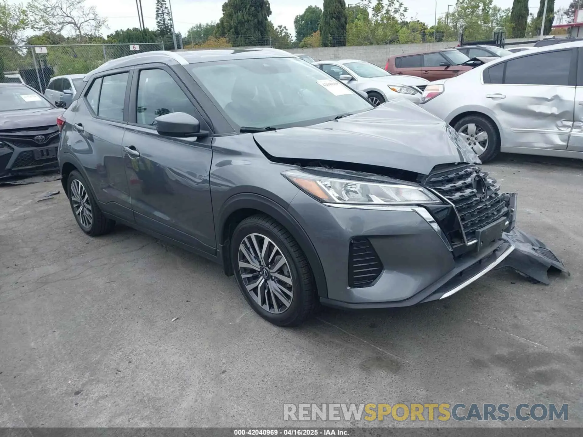 1 Фотография поврежденного автомобиля 3N1CP5CV7NL505835 NISSAN KICKS 2022