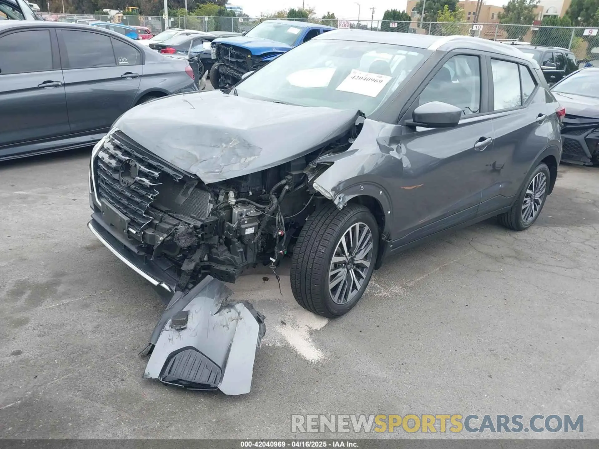2 Фотография поврежденного автомобиля 3N1CP5CV7NL505835 NISSAN KICKS 2022