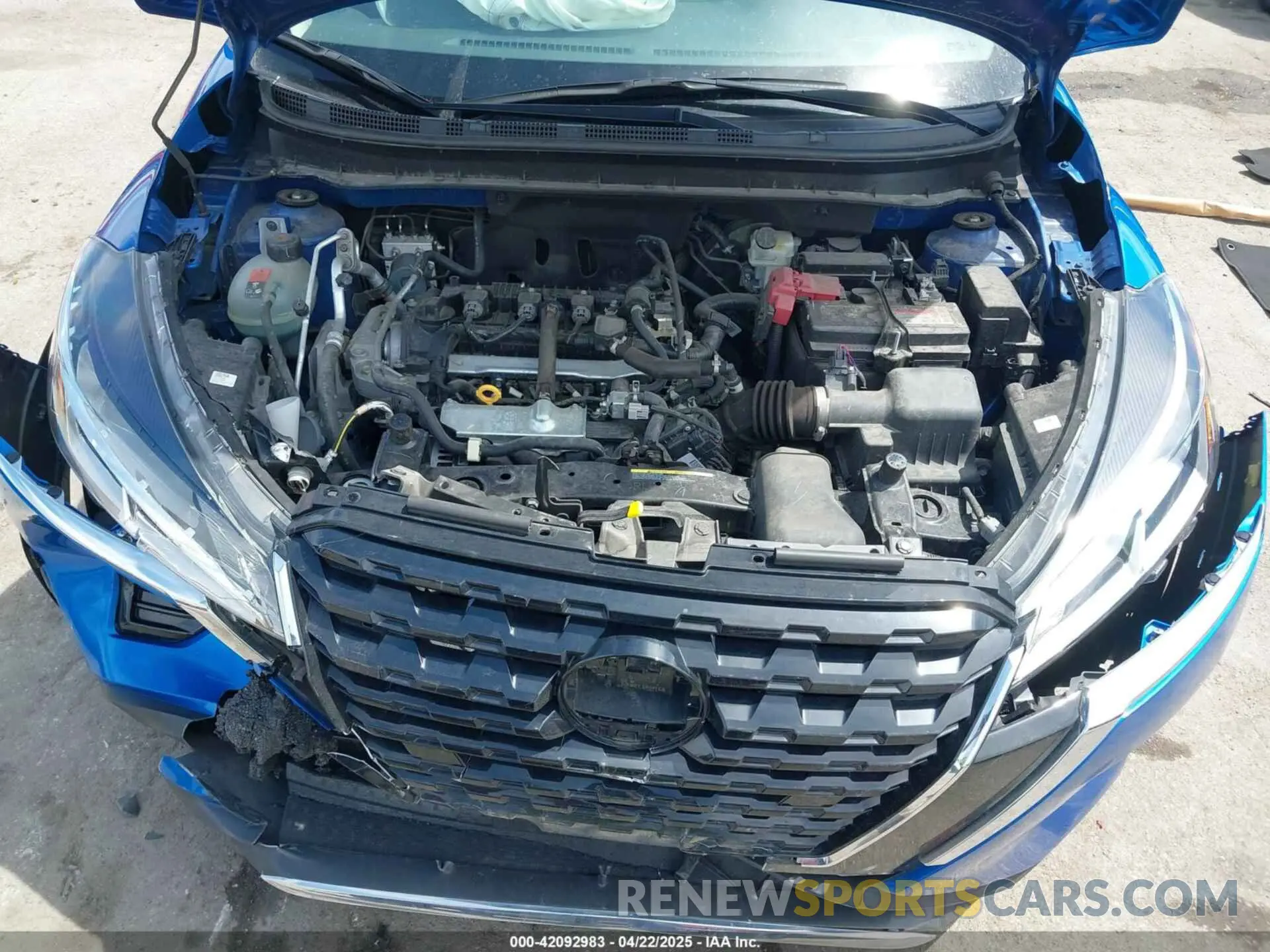 10 Photograph of a damaged car 3N1CP5CV9NL519252 NISSAN KICKS 2022