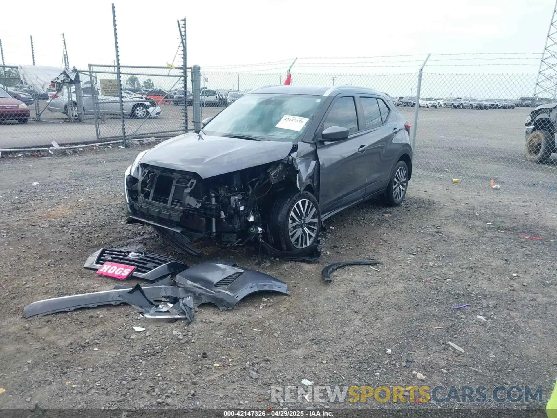 2 Photograph of a damaged car 3N1CP5CVXNL510978 NISSAN KICKS 2022