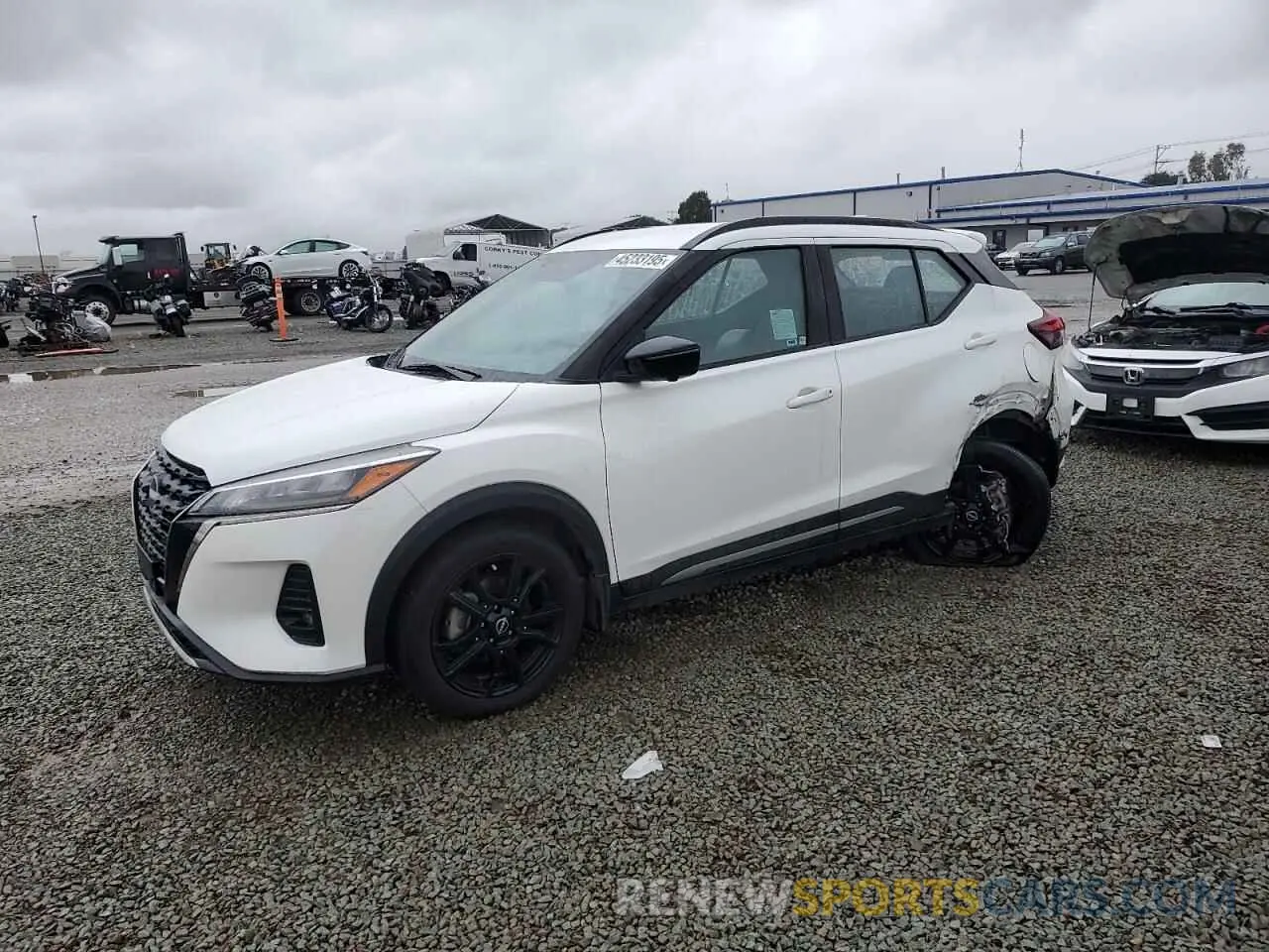 1 Photograph of a damaged car 3N1CP5DV4NL502681 NISSAN KICKS 2022