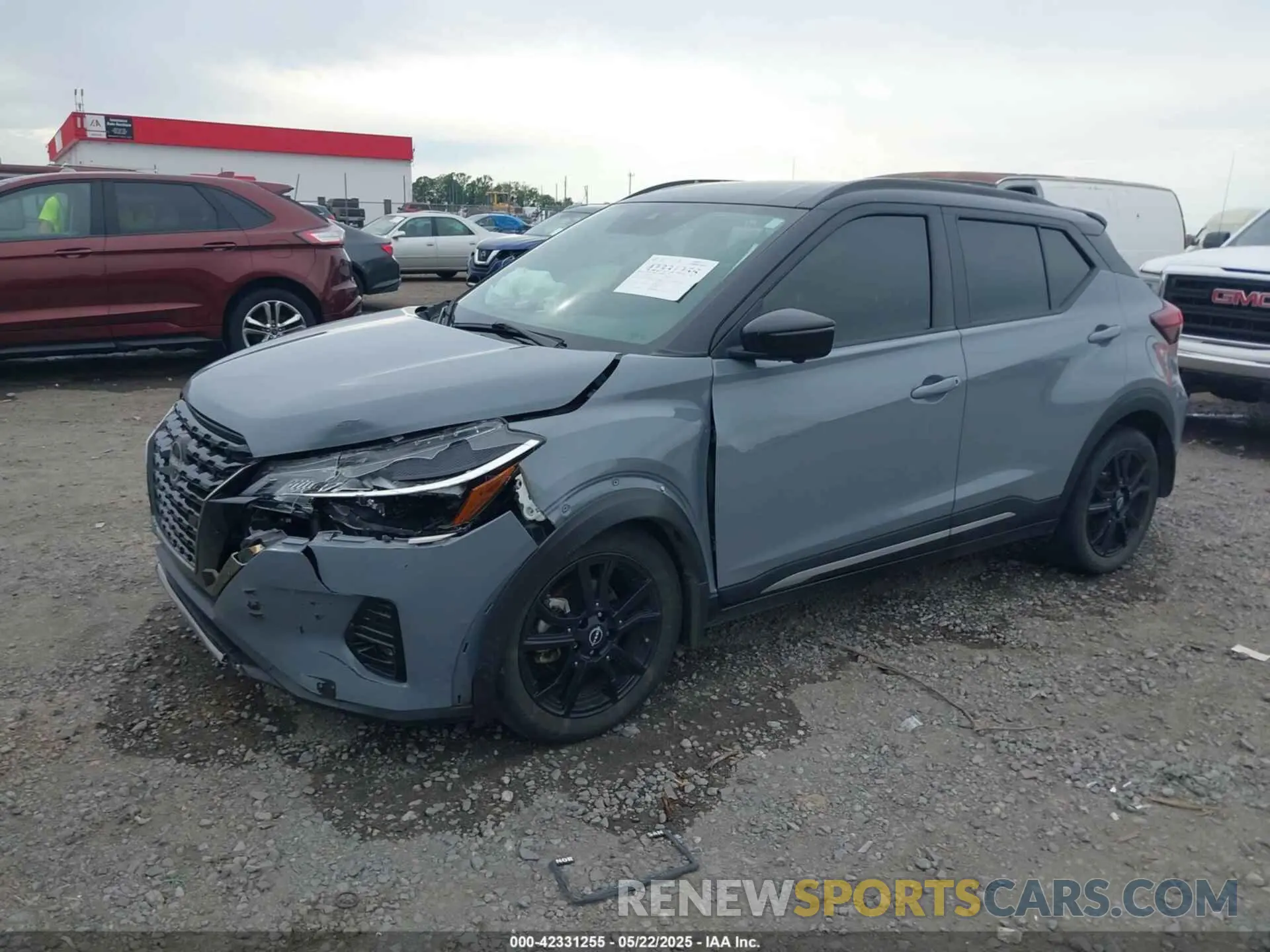 2 Photograph of a damaged car 3N1CP5DV5NL493750 NISSAN KICKS 2022