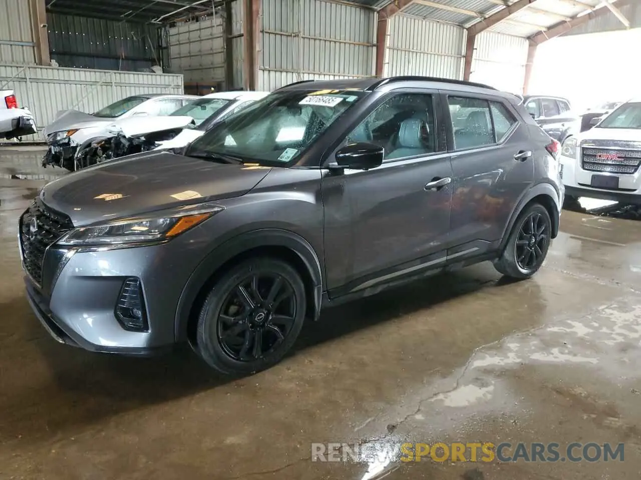 1 Photograph of a damaged car 3N1CP5DV5NL494171 NISSAN KICKS 2022