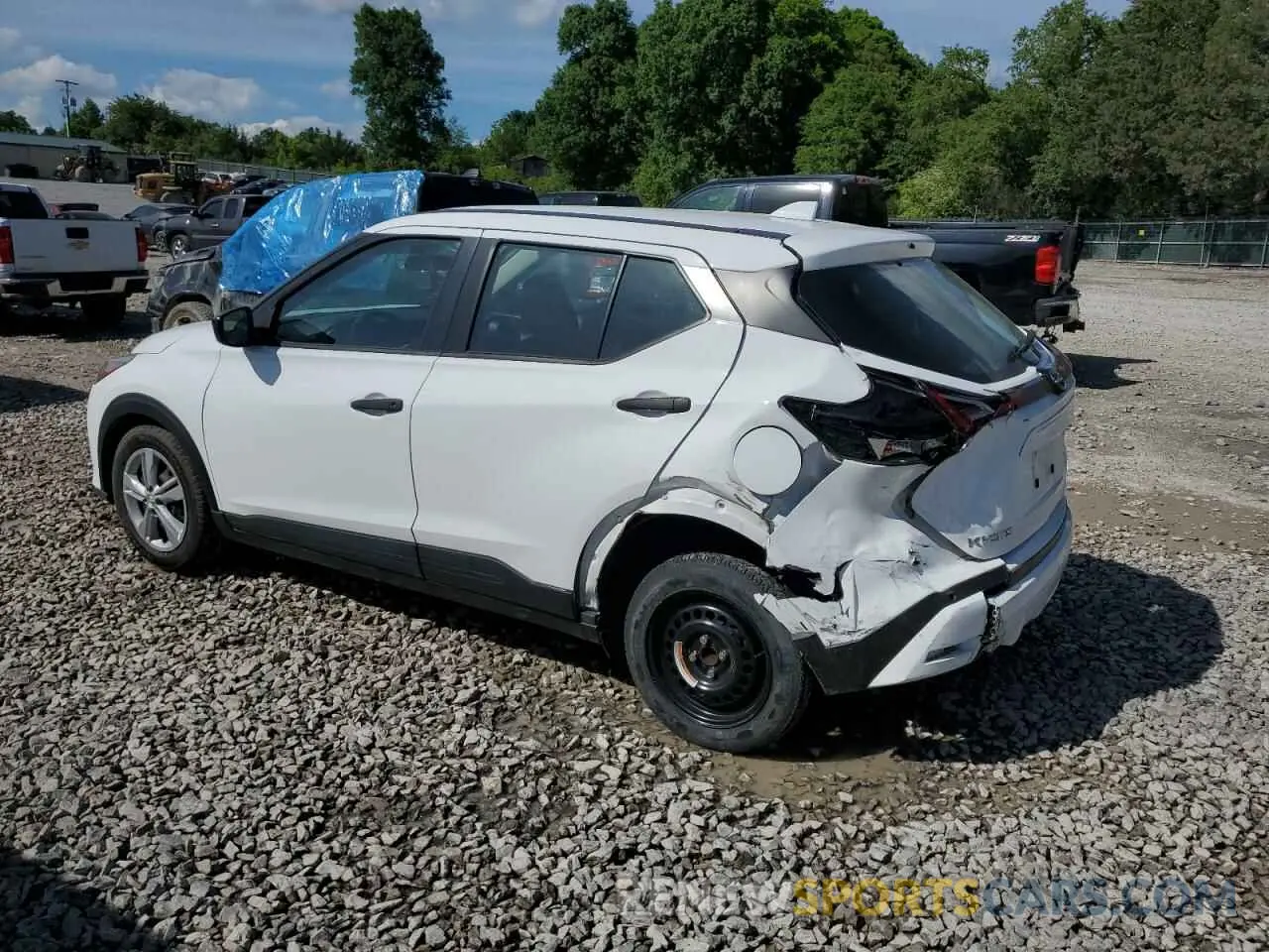 2 Photograph of a damaged car 3N1CP5BV1PL491192 NISSAN KICKS 2023