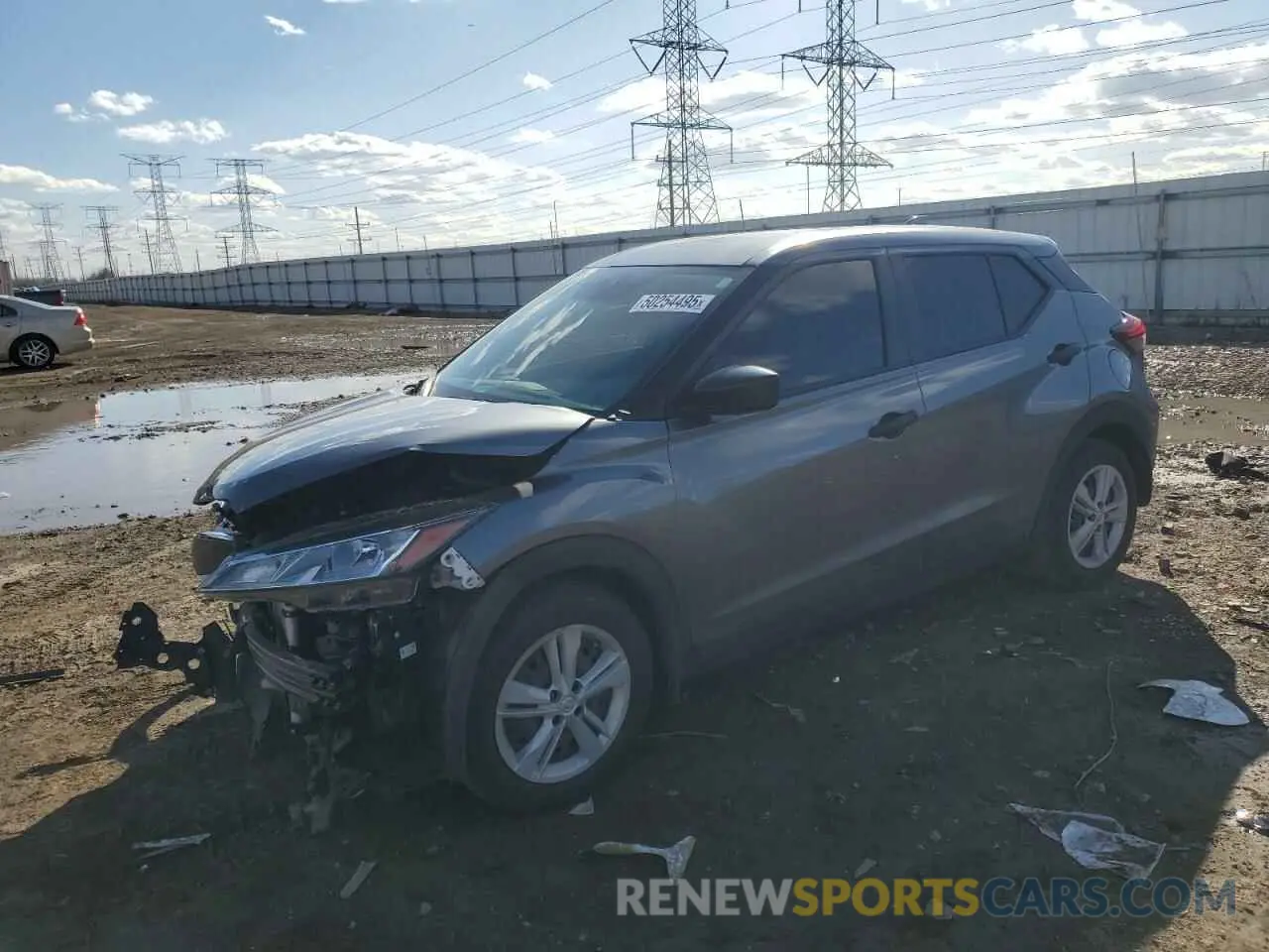 1 Photograph of a damaged car 3N1CP5BV1PL538866 NISSAN KICKS 2023
