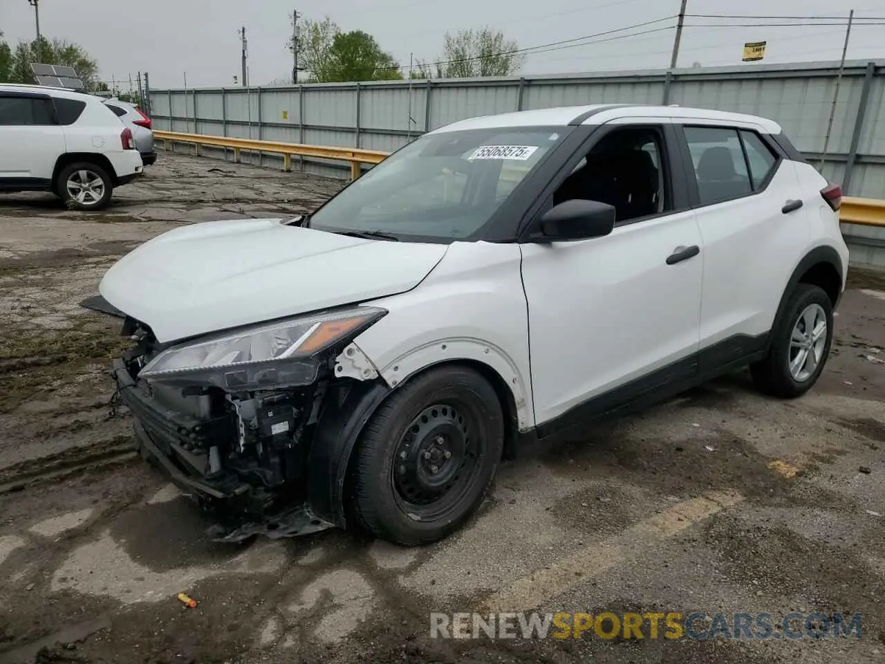1 Photograph of a damaged car 3N1CP5BV2PL494540 NISSAN KICKS 2023