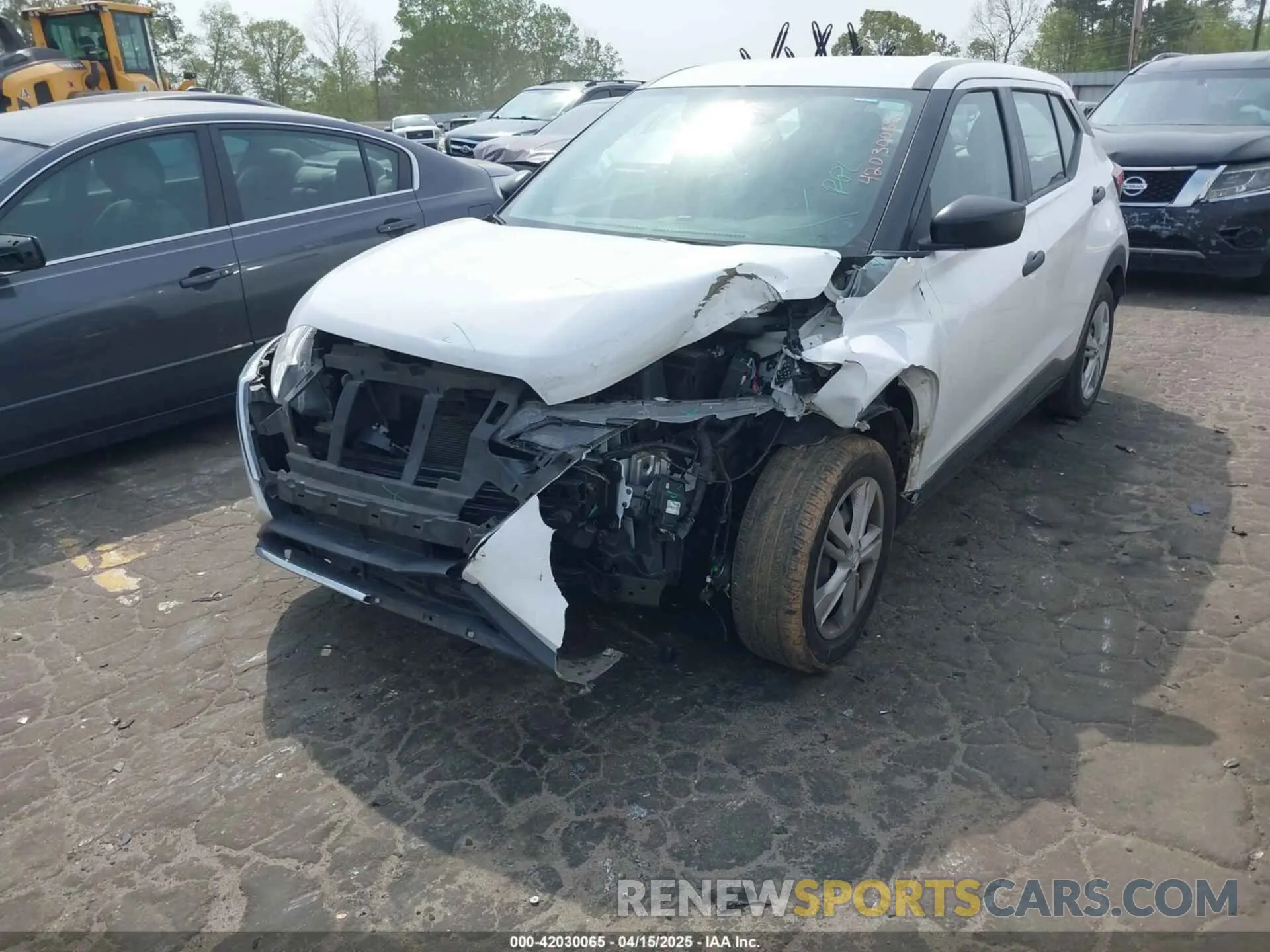 2 Photograph of a damaged car 3N1CP5BV3PL494286 NISSAN KICKS 2023