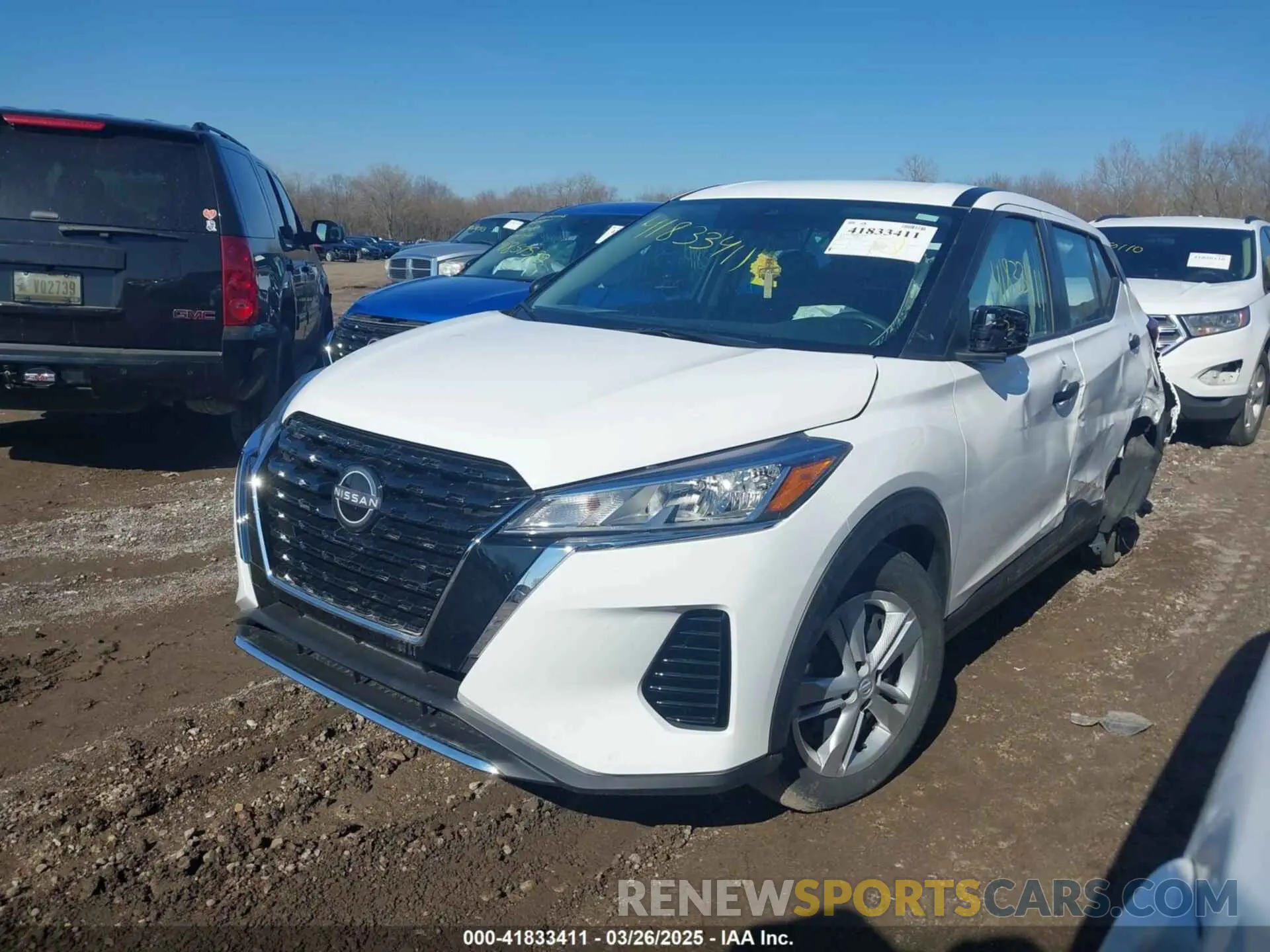 2 Photograph of a damaged car 3N1CP5BV3PL507232 NISSAN KICKS 2023